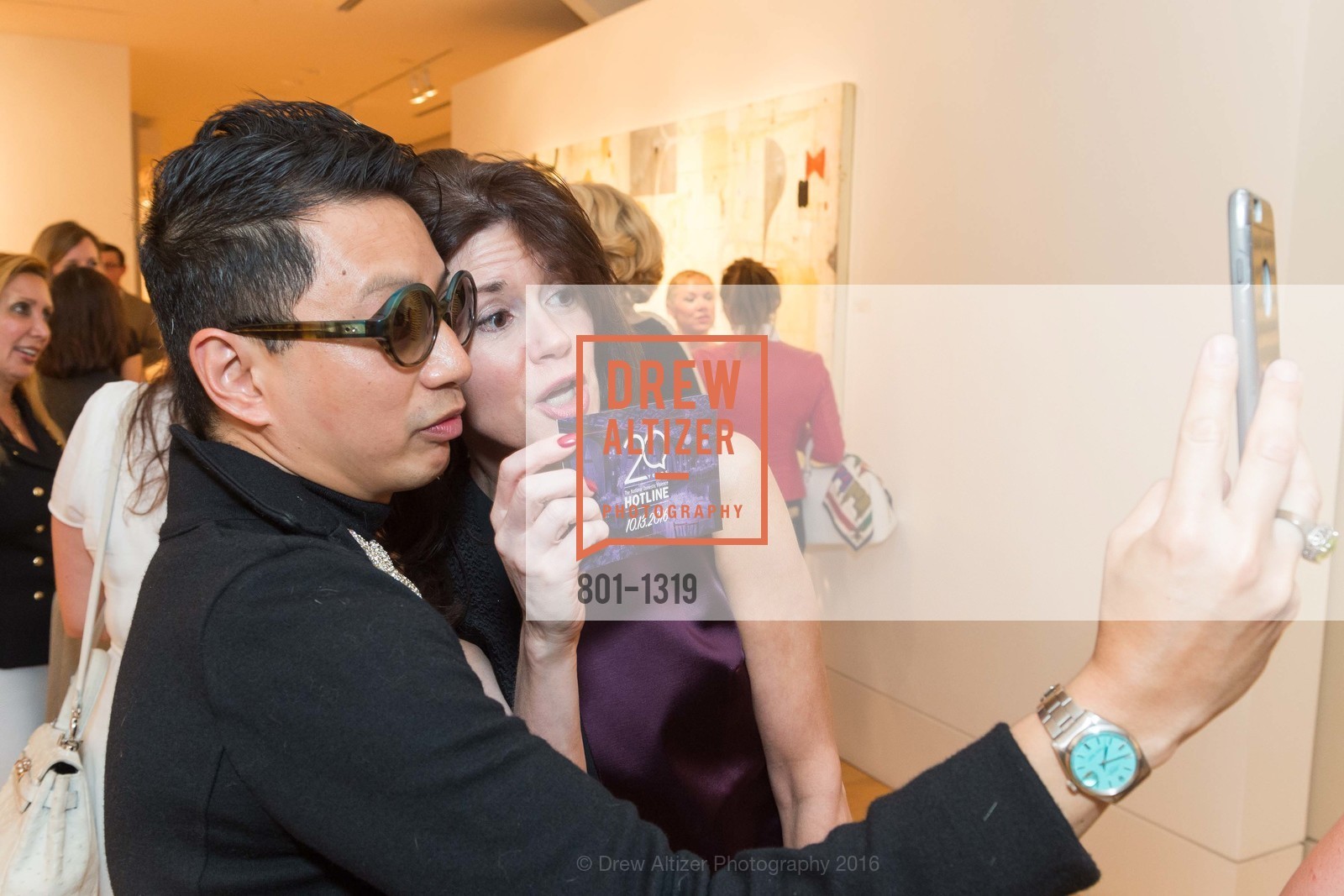 Lorence Manansala, Elaine Mellis, Pre-party for A Masked Ball to Unmask Domestic Violence, 341 Sutter St, July 20th, 2016, Photo #801-1319 Lorence Manansala, Elaine Mellis, Photo #801-1319