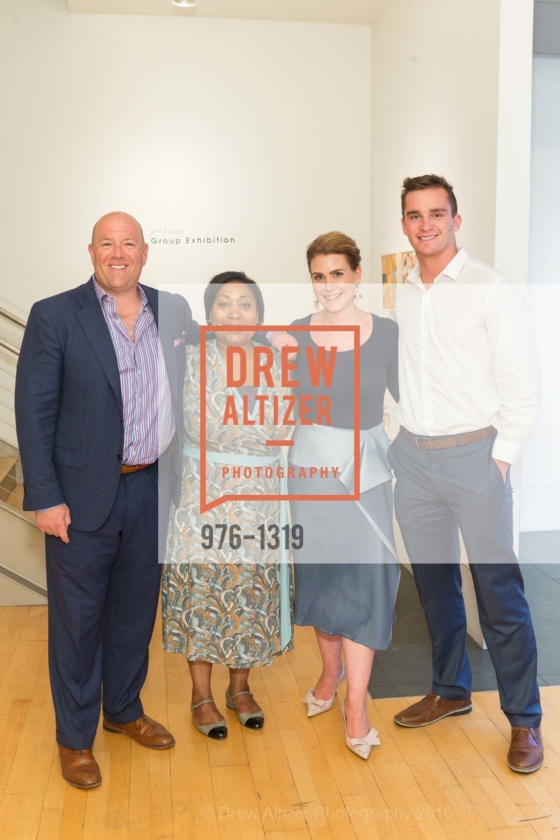 Phil Speigel, Gwineth Borden, Ashley Fehrmann, Colton Hanley, Pre-party for A Masked Ball to Unmask Domestic Violence, 341 Sutter St, July 20th, 2016, Photo #976-1319 Phil Speigel, Gwineth Borden, Ashley Fehrmann, Colton Hanley, Photo #976-1319