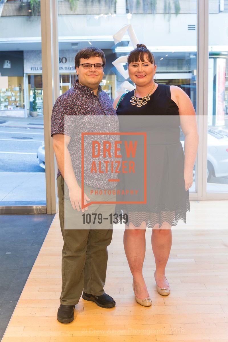 Jonathan Fearn, Erin Badillo, Pre-party for A Masked Ball to Unmask Domestic Violence, 341 Sutter St, July 20th, 2016, Photo #1079-1319 Jonathan Fearn, Erin Badillo, Photo #1079-1319