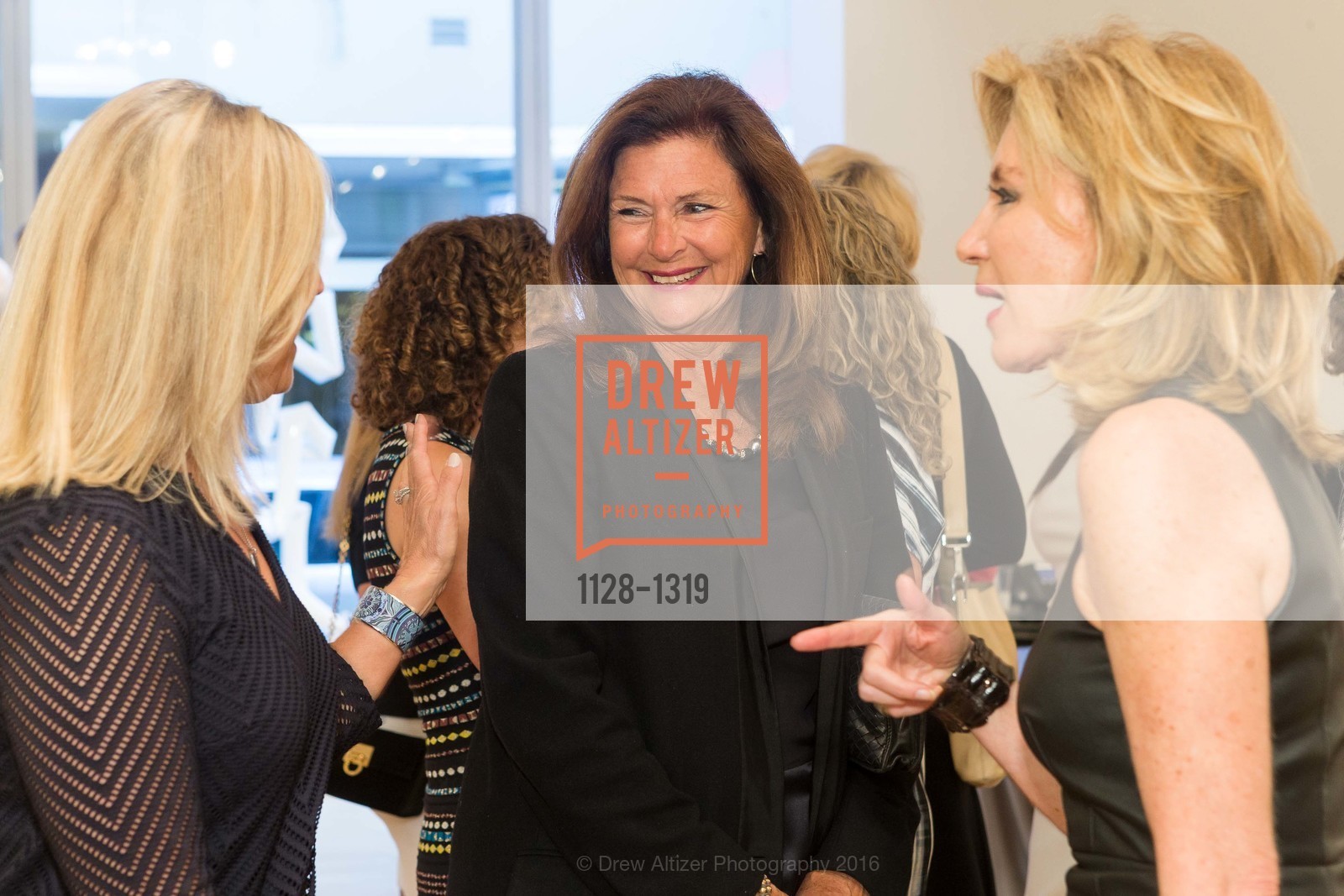 Jane Inch, Linda Zider, Mary Poland, Pre-party for A Masked Ball to Unmask Domestic Violence, 341 Sutter St, July 20th, 2016, Photo #1128-1319 Jane Inch, Linda Zider, Mary Poland, Photo #1128-1319