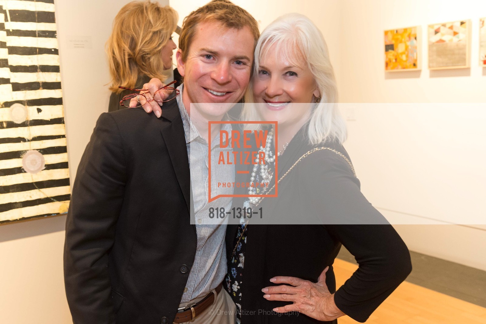 Trevor Felch, Arlene Inch, Pre-party for A Masked Ball to Unmask Domestic Violence, Caldwell Snyder Gallery. 341 Sutter St, July 20th, 2016