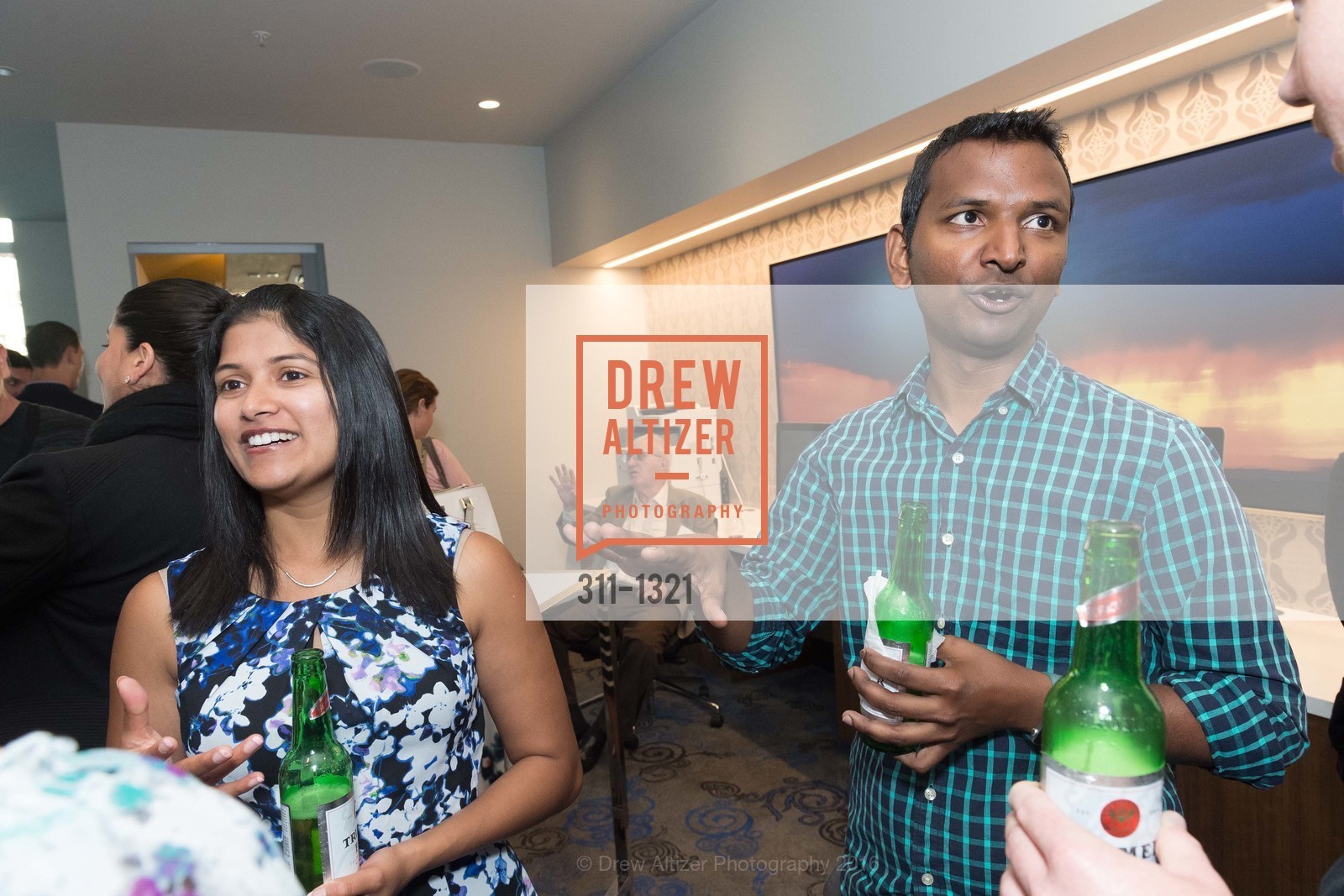Div Manickam, Arun Azranri, Solaire Grand Opening Party, 299 Fremont Street, SF, CA 94105, July 27th, 2016, Photo #311-1321 Div Manickam, Arun Azranri, Photo #311-1321