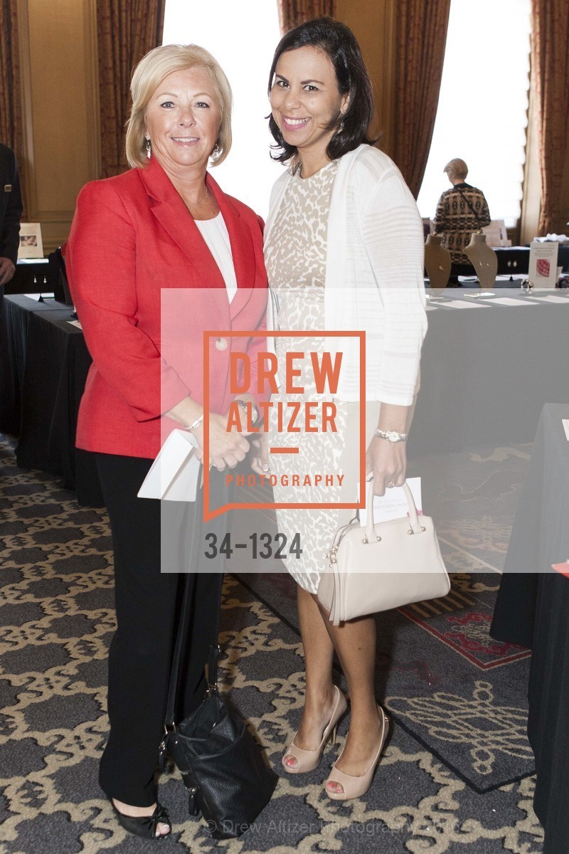Pam Rhoe, Houda Khalaf, The Salvation Army's 12th Annual Flower Power Luncheon, Sir Francis Drake Hotel, August 3rd, 2016