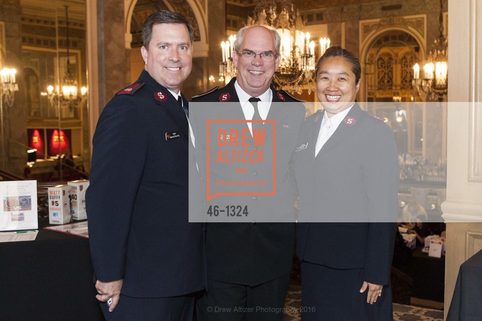 Raymond Erickson-King, Tim Foley, Jennifer Erickson-King, The Salvation Army's 12th Annual Flower Power Luncheon, August 3rd, 2016, Photo #46-1324 Raymond Erickson-King, Tim Foley, Jennifer Erickson-King, Photo #46-1324