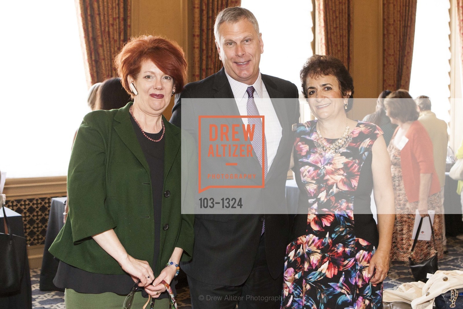 Barbara Morris, Ernst Bauer, Jane Nahass, The Salvation Army's 12th Annual Flower Power Luncheon, August 3rd, 2016, Photo #103-1324 Barbara Morris, Ernst Bauer, Jane Nahass, Photo #103-1324