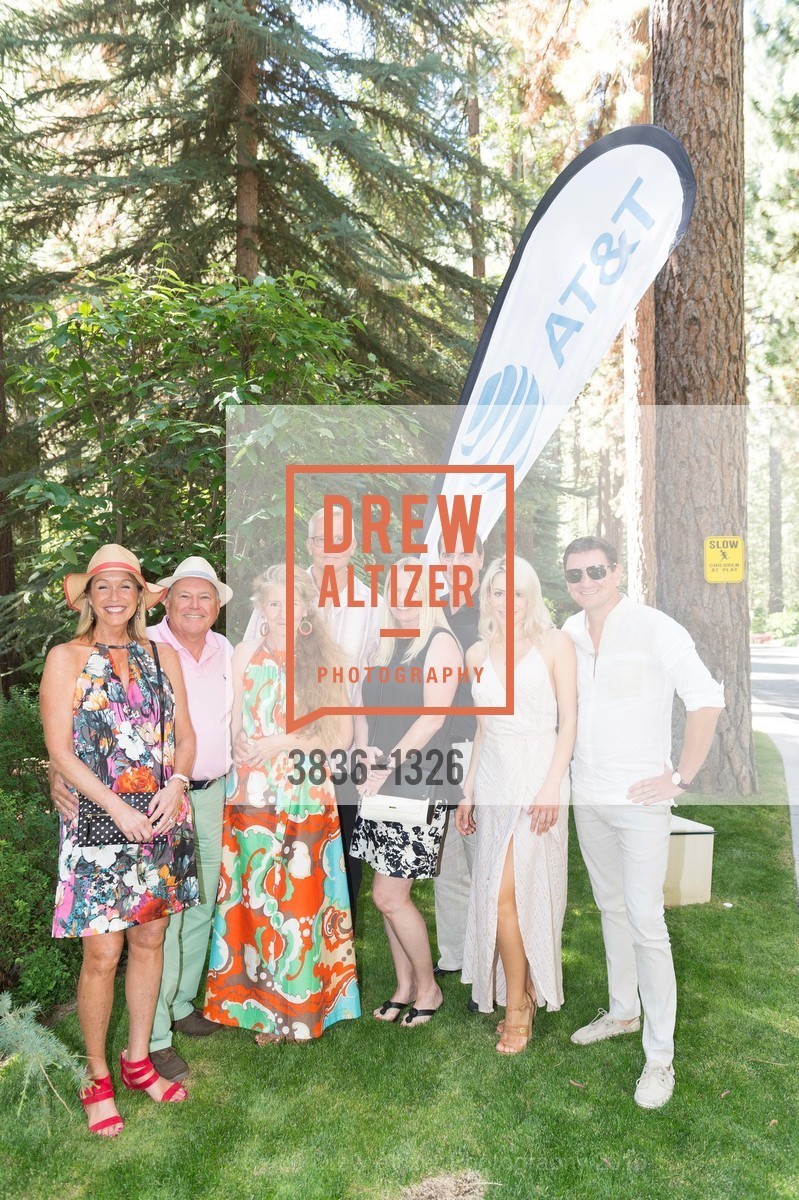 Colleen Ray, Tim Ray, Kim Rhinehelder, Charles King, Lisa Joiner, Paul Joiner, Olga Ivannikov, Sergey Ivannikov, The League to Save Lake Tahoe & Saks Fifth Avenue's Oscar de la Renta Fashion Show 2016, Private Residence, August 6th, 2016, Photo #3836-1326 Colleen Ray, Tim Ray, Kim Rhinehelder, Charles King, Lisa Joiner, Paul Joiner, Olga Ivannikov, Sergey Ivannikov, Photo #3836-1326