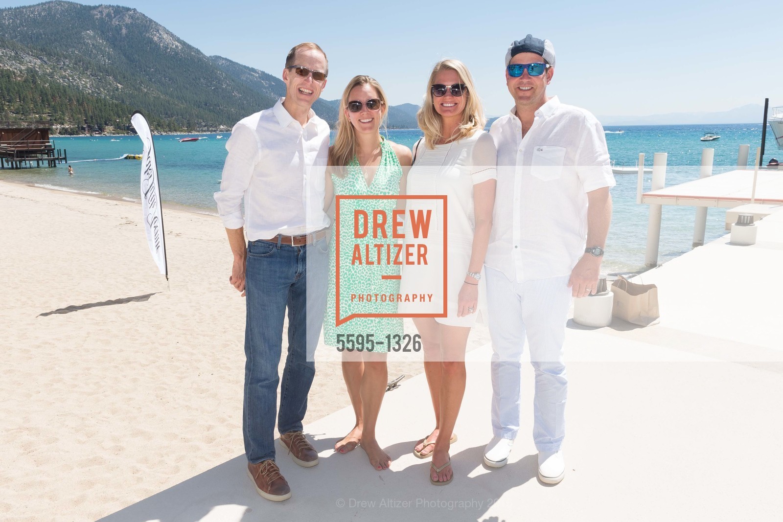 Matt Hart, Alison Hart, Katherine Vandusen, Steve Vandusen, The League to Save Lake Tahoe & Saks Fifth Avenue's Oscar de la Renta Fashion Show 2016, Private Residence, August 6th, 2016, Photo #5595-1326 Matt Hart, Alison Hart, Katherine Vandusen, Steve Vandusen, Photo #5595-1326