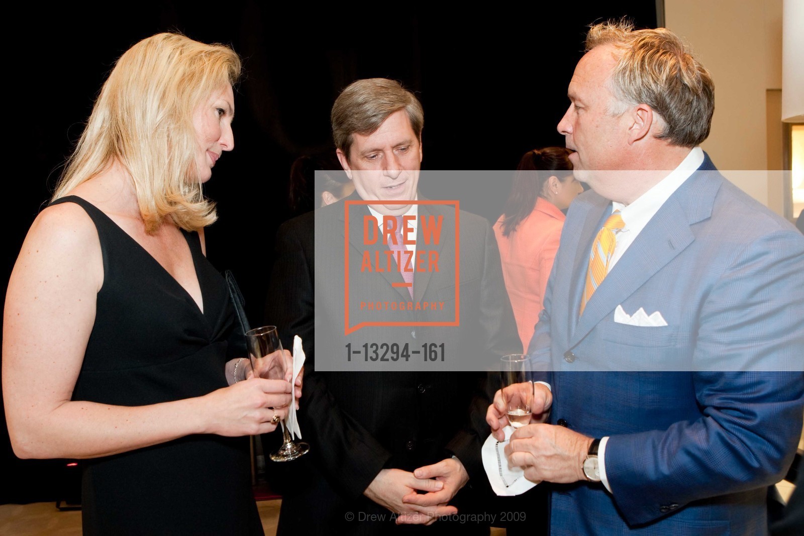 Rebecca Lund, Larry Boland, MIles Woodlief, NEIMAN MARCUS Presents Piaget Red Carpet Collection, US, November 13th, 2009, Photo #1-13294-161 Rebecca Lund, Larry Boland, MIles Woodlief, Photo #1-13294-161