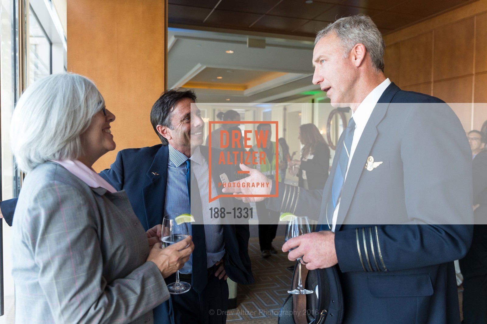 Stephanie Cardenaz, Jeff Etherington, Alaska Airlines Community Reception, Four Season Hotel. 757 Market Street, August 2nd, 2016, Photo #188-1331 Stephanie Cardenaz, Jeff Etherington, Photo #188-1331
