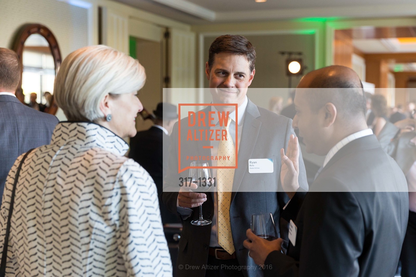 Ryan Butz, Alaska Airlines Community Reception, Four Season Hotel. 757 Market Street, August 2nd, 2016