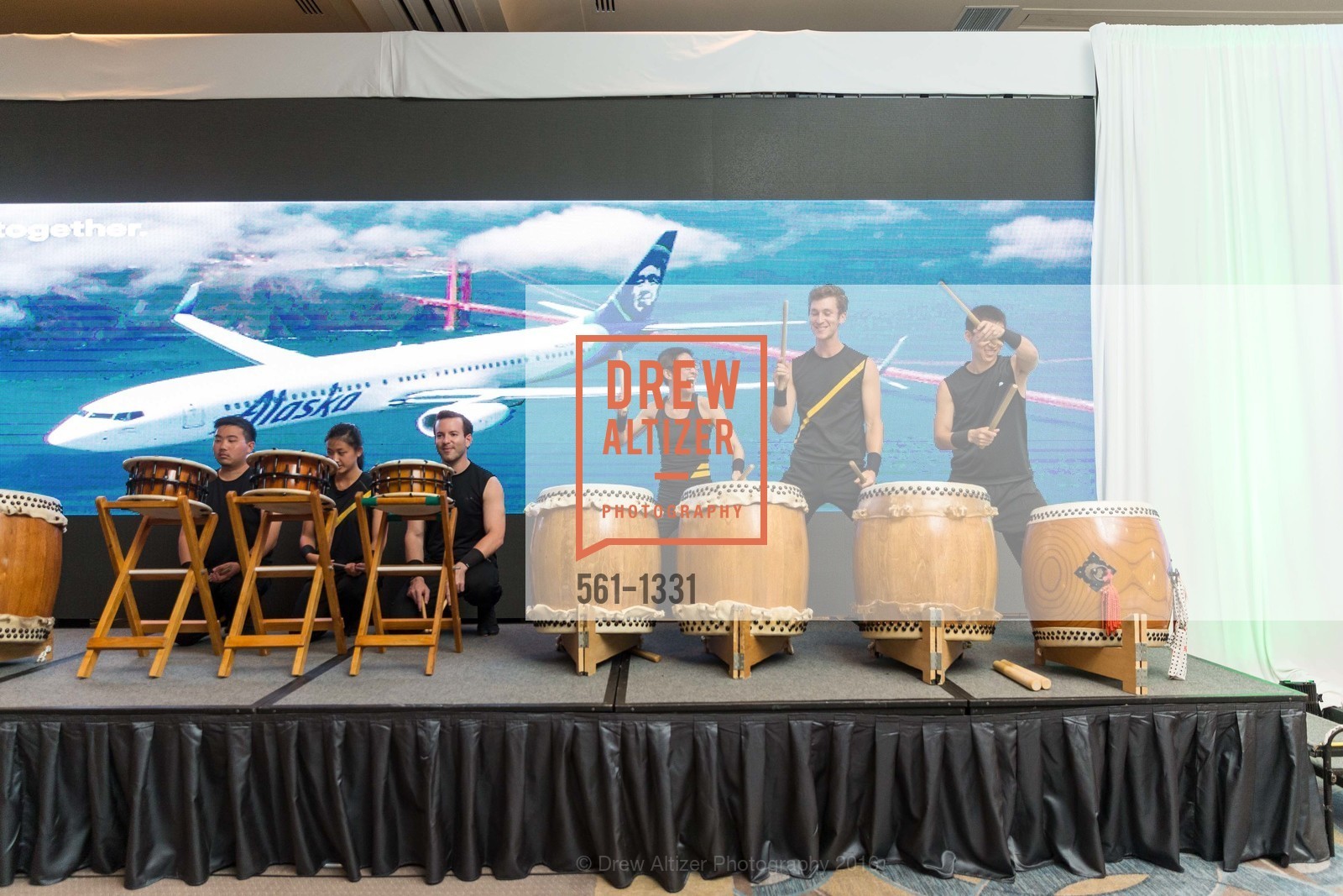 Atmosphere, Alaska Airlines Community Reception, Four Season Hotel. 757 Market Street, August 2nd, 2016, Photo #561-1331 Atmosphere, Photo #561-1331