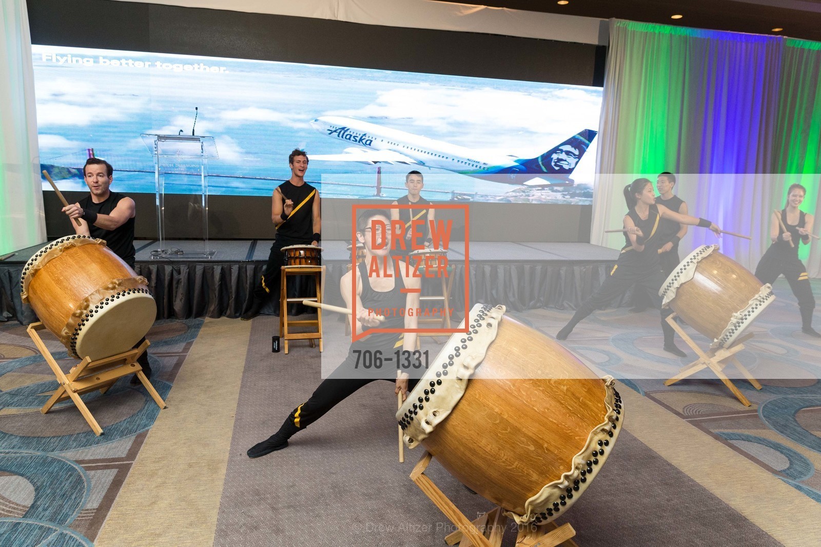 Atmosphere, Alaska Airlines Community Reception, Four Season Hotel. 757 Market Street, August 2nd, 2016, Photo #706-1331 Atmosphere, Photo #706-1331