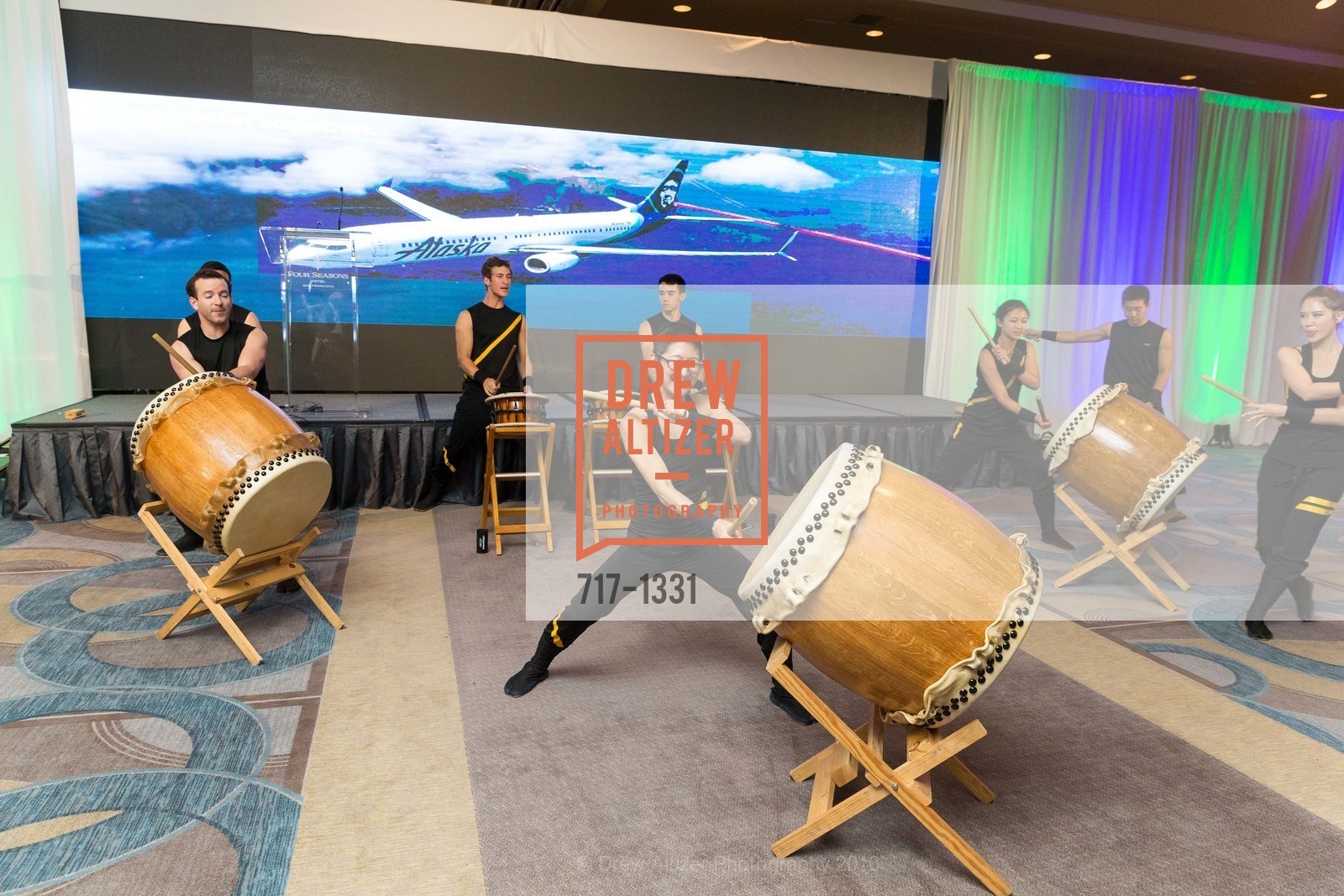 Atmosphere, Alaska Airlines Community Reception, Four Season Hotel. 757 Market Street, August 2nd, 2016, Photo #717-1331 Atmosphere, Photo #717-1331