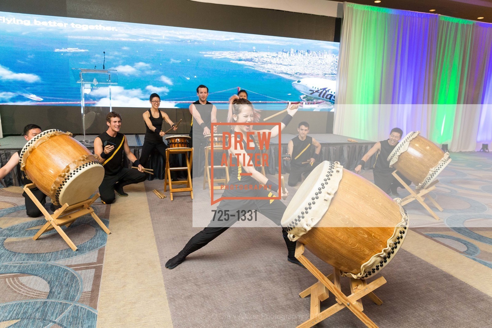 Atmosphere, Alaska Airlines Community Reception, Four Season Hotel. 757 Market Street, August 2nd, 2016, Photo #725-1331 Atmosphere, Photo #725-1331