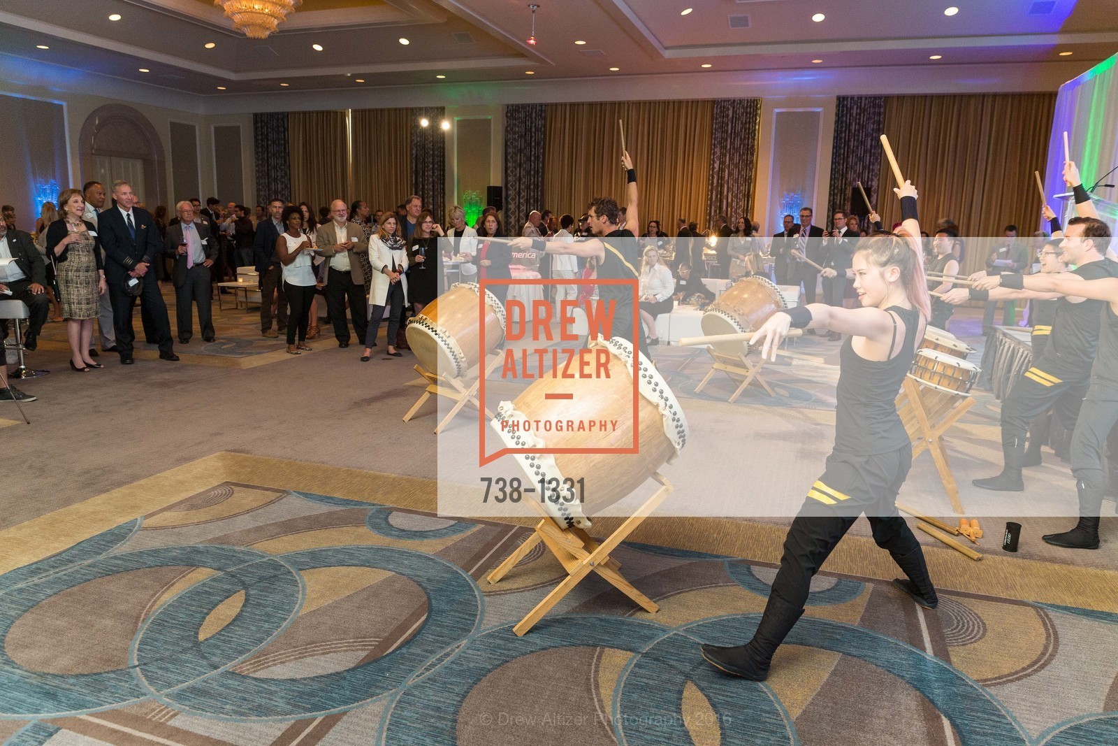 Atmosphere, Alaska Airlines Community Reception, Four Season Hotel. 757 Market Street, August 2nd, 2016, Photo #738-1331 Atmosphere, Photo #738-1331