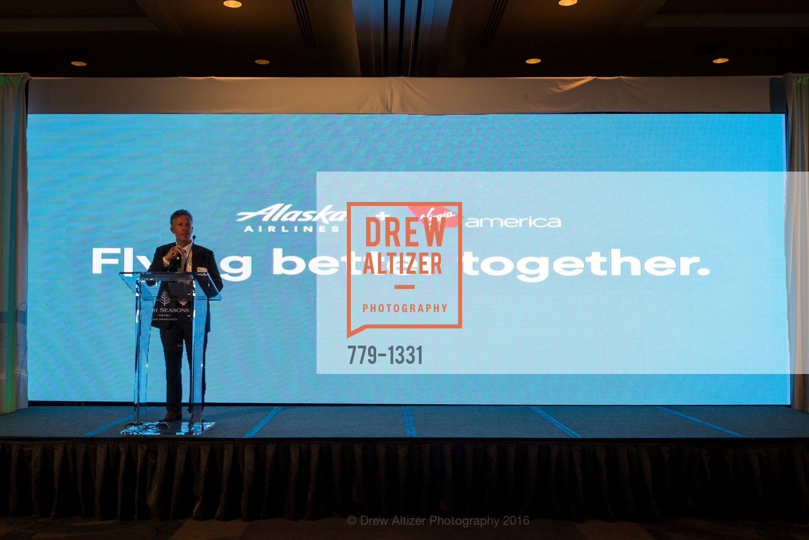 Brad Tilden, Alaska Airlines Community Reception, Four Season Hotel. 757 Market Street, August 2nd, 2016, Photo #779-1331 Brad Tilden, Photo #779-1331