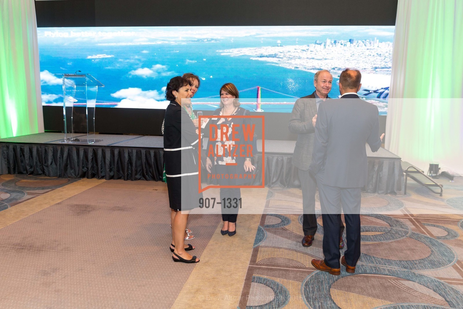 Atmosphere, Alaska Airlines Community Reception, Four Season Hotel. 757 Market Street, August 2nd, 2016