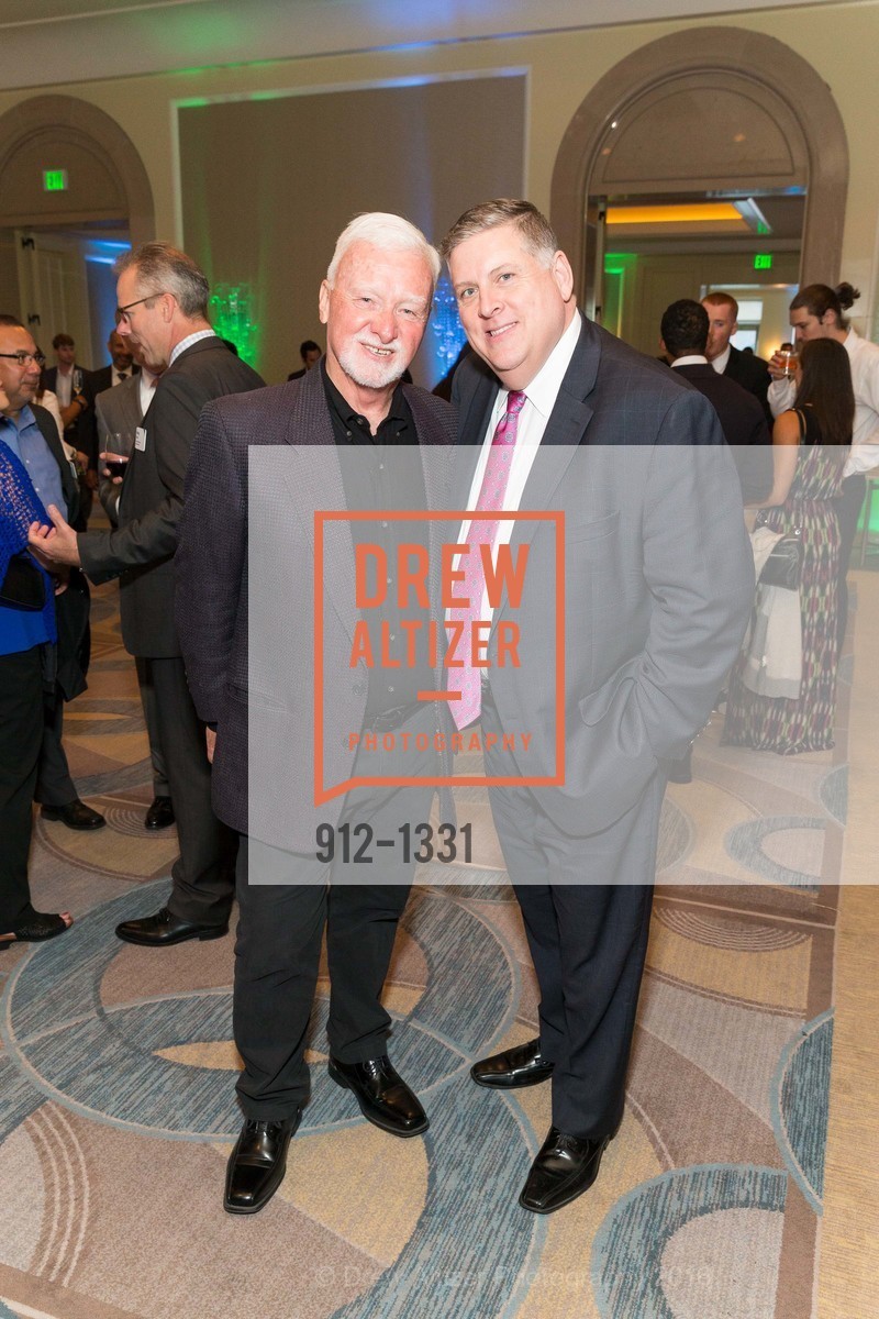Sam Leftwich, David Robinson, Alaska Airlines Community Reception, Four Season Hotel. 757 Market Street, August 2nd, 2016, Photo #912-1331 Sam Leftwich, David Robinson, Photo #912-1331
