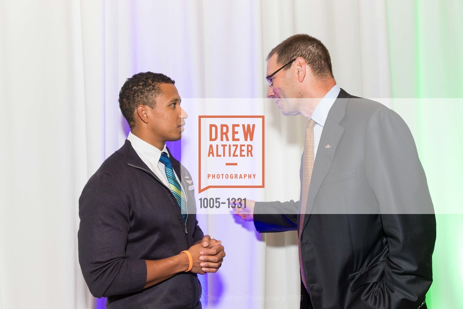 Khai Johannes, Brad Tilden, Alaska Airlines Community Reception, Four Season Hotel. 757 Market Street, August 2nd, 2016