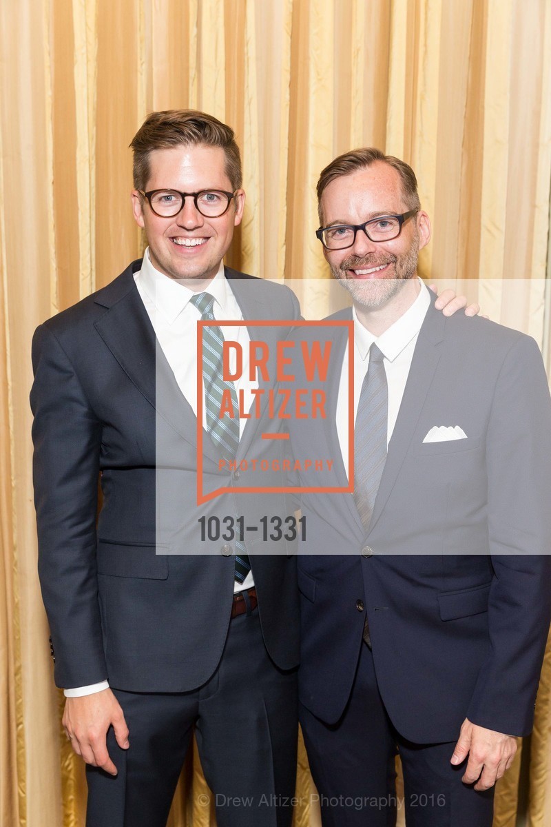 Joe Loeffler, Roger Nyhus, Alaska Airlines Community Reception, Four Season Hotel. 757 Market Street, August 2nd, 2016, Photo #1031-1331 Joe Loeffler, Roger Nyhus, Photo #1031-1331