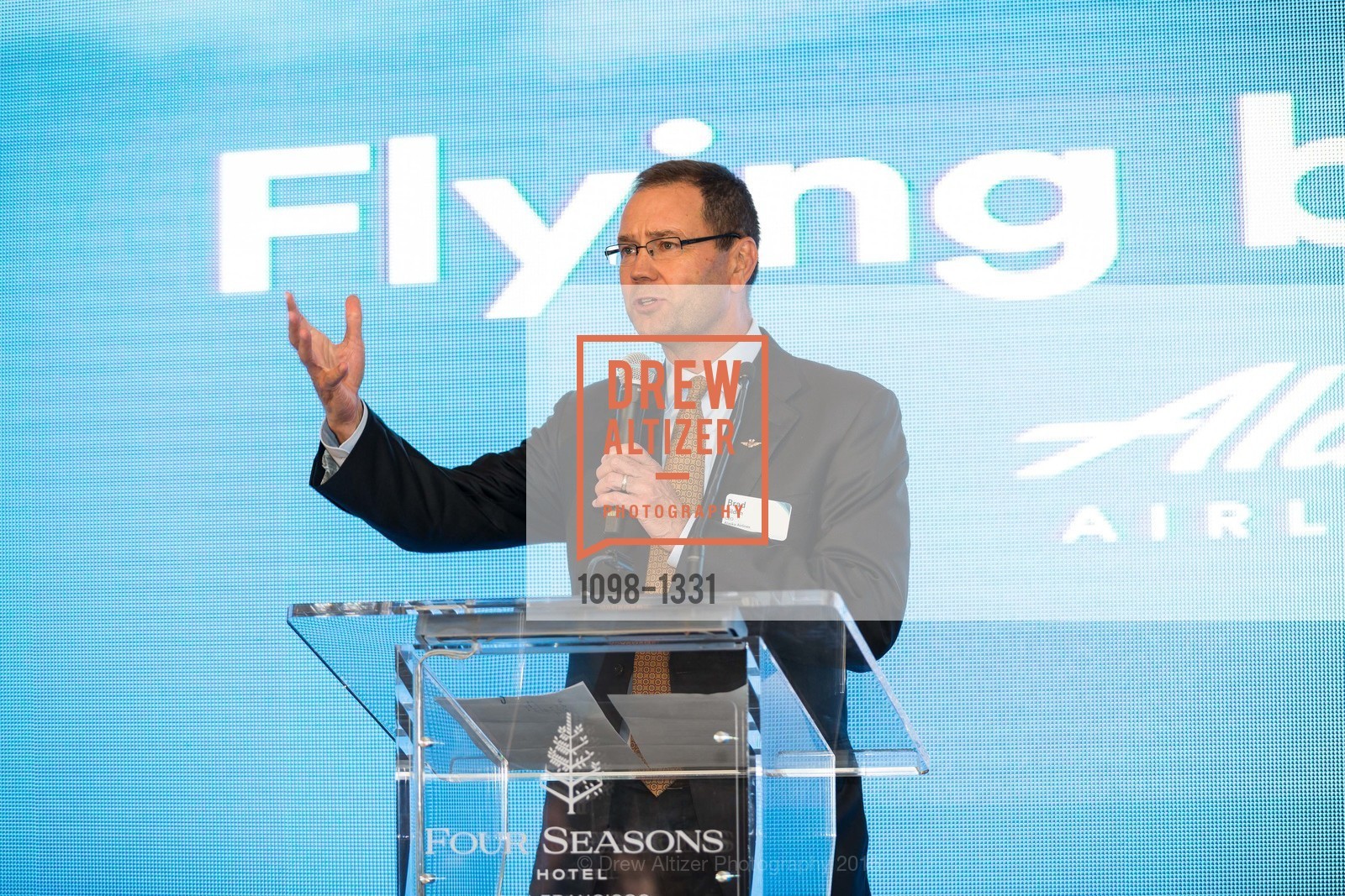 Brad Tilden, Alaska Airlines Community Reception, Four Season Hotel. 757 Market Street, August 2nd, 2016, Photo #1098-1331 Brad Tilden, Photo #1098-1331