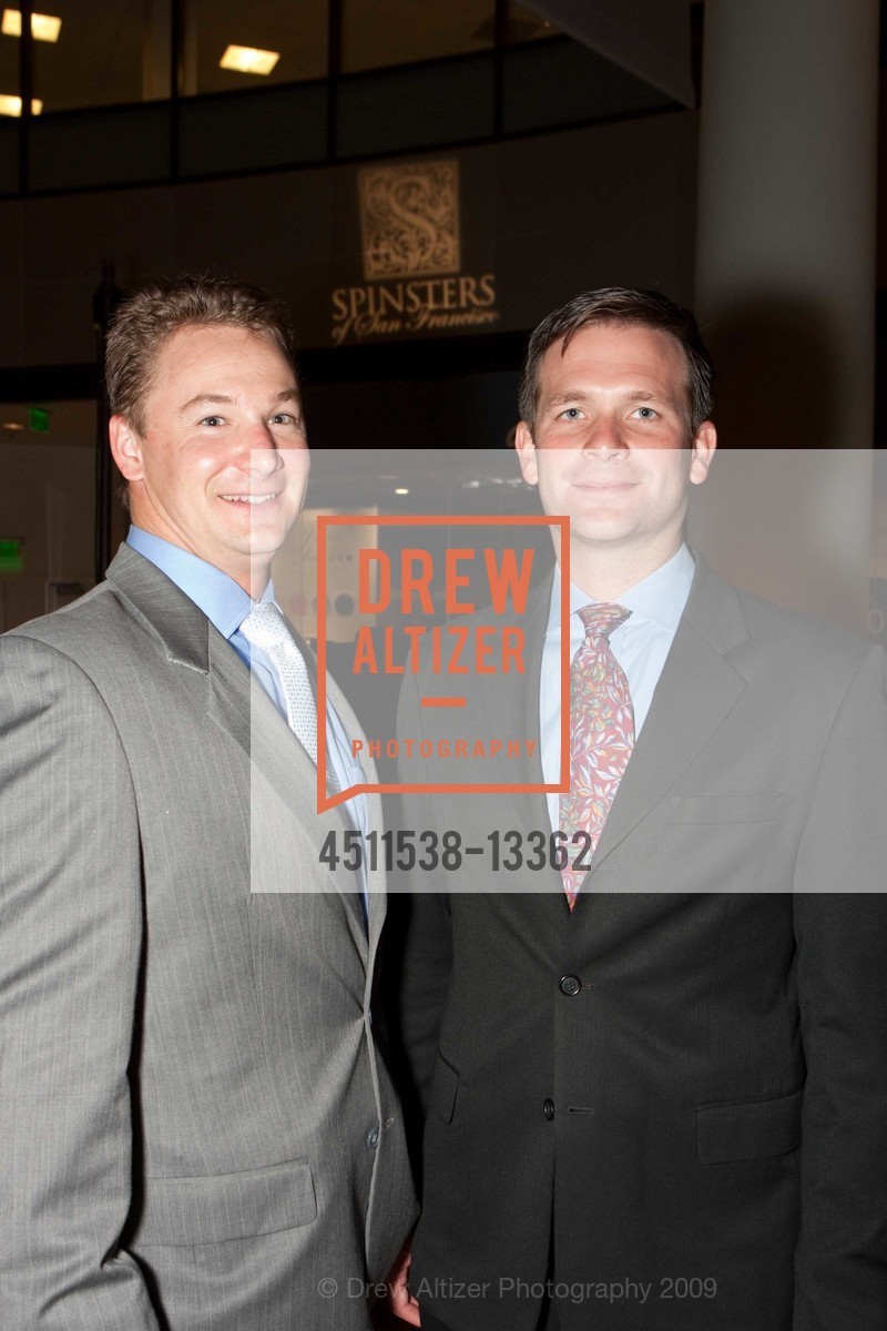 Scott Raymond, Eric Noland, SPINSTERS of SAN FRANCISCO Patrons Reception Benefitting City of Dreams, US, April 28th, 2009, Photo #4511538-13362 Scott Raymond, Eric Noland, Photo #4511538-13362