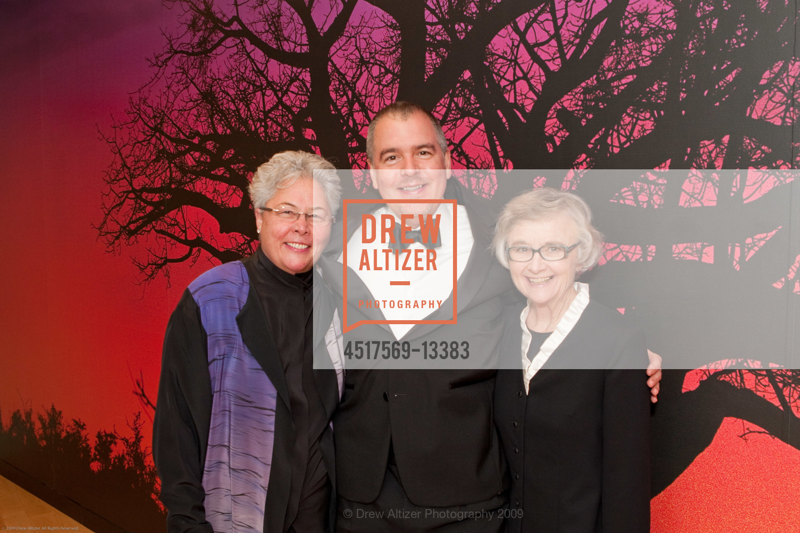 Bernita McTernan, John Hoffman, Sister Maureen McInerny, MoAD Museum VIP Reception, US, November 14th, 2009, Photo #4517569-13383 Bernita McTernan, John Hoffman, Sister Maureen McInerny, Photo #4517569-13383