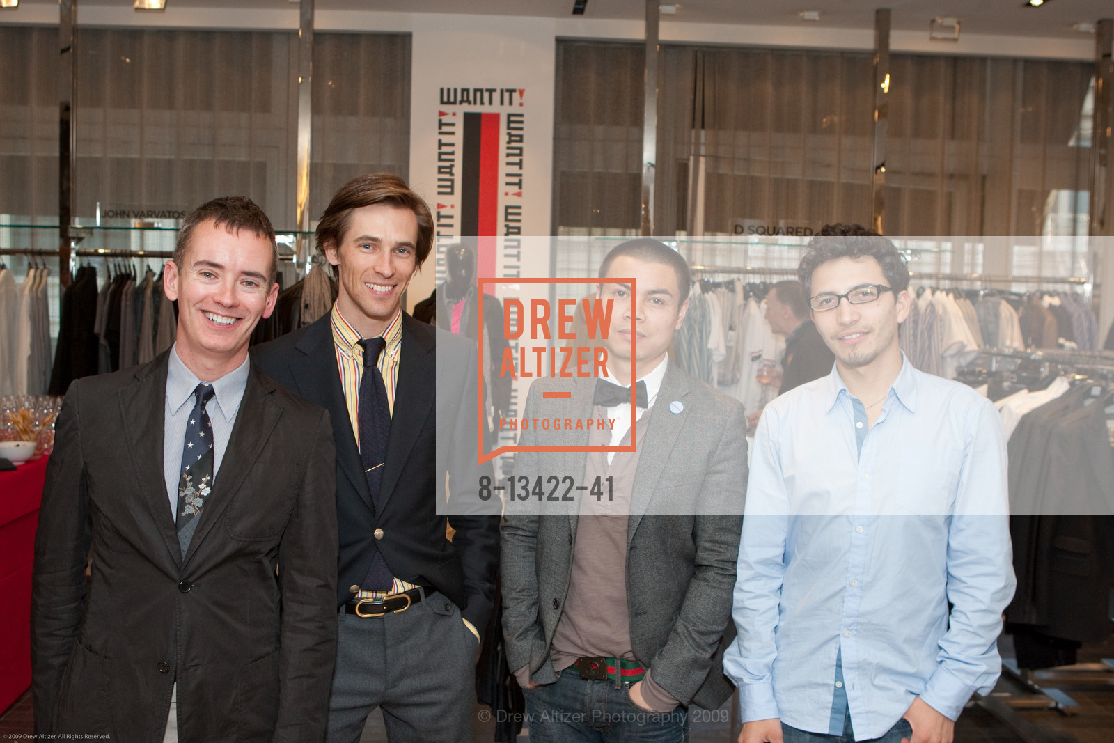 William Smith, Scott Chaffin, Christian Aynagh, Raoul Morales, SAKS FIFTH AVENUE'S Mens Fashion Event, US, March 20th, 2009, Photo #8-13422-41 William Smith, Scott Chaffin, Christian Aynagh, Raoul Morales, Photo #8-13422-41