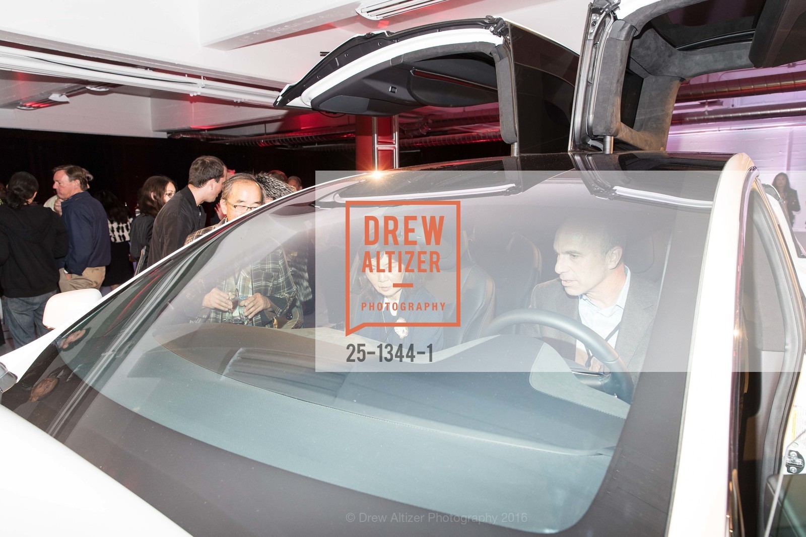 Atmosphere, Tesla San Francisco Store Opening VIP Event, 999 Van Ness Ave, San Francisco, CA 94109. 999 Van Ness Ave, San Francisco, CA 94109, August 9th, 2016, Photo #25-1344-1 Atmosphere, Photo #25-1344-1