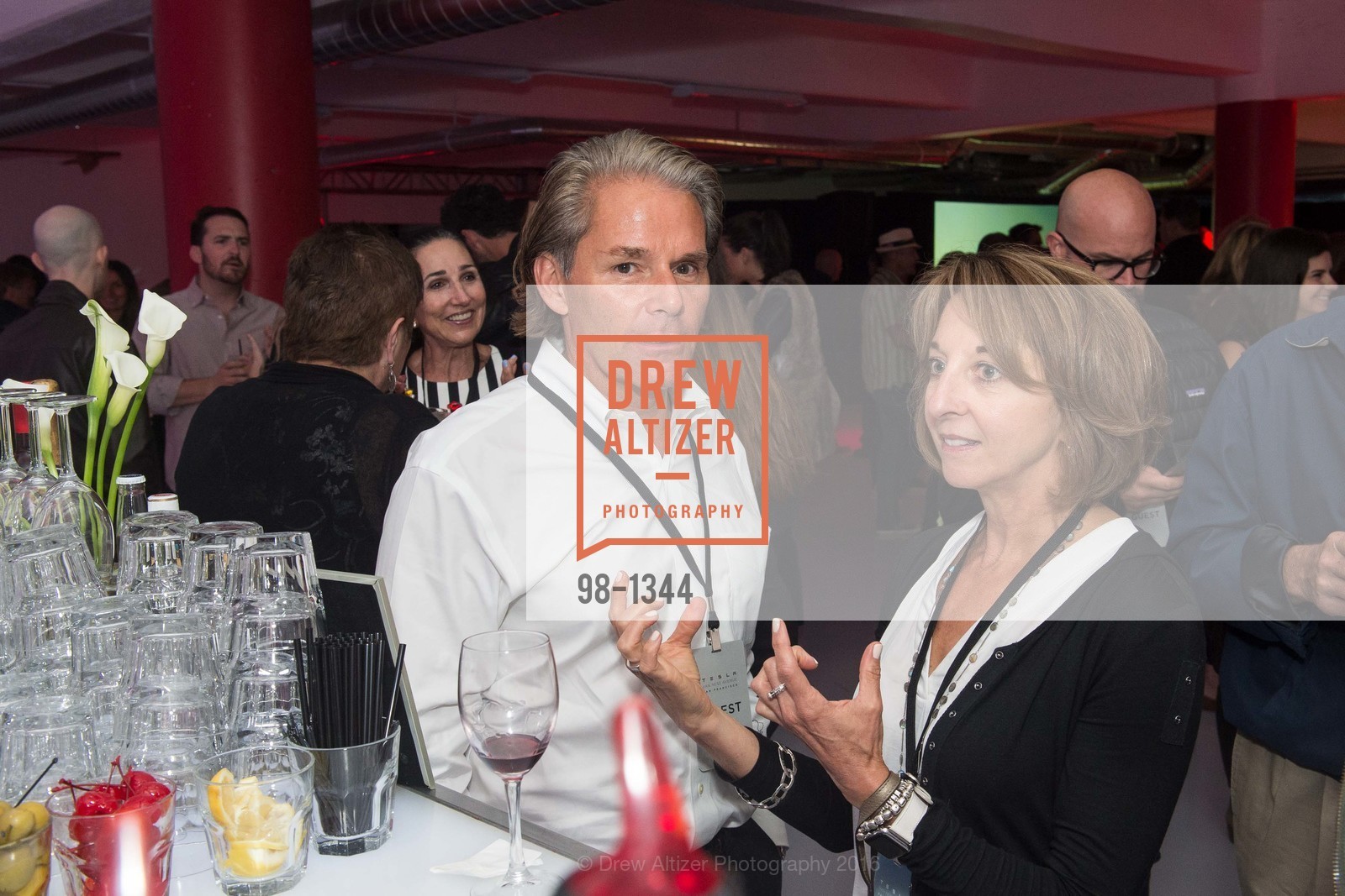 David Cush, Teresa Briggs, Tesla San Francisco Store Opening VIP Event, 999 Van Ness Ave, San Francisco, CA 94109. 999 Van Ness Ave, San Francisco, CA 94109, August 9th, 2016, Photo #98-1344 David Cush, Teresa Briggs, Photo #98-1344