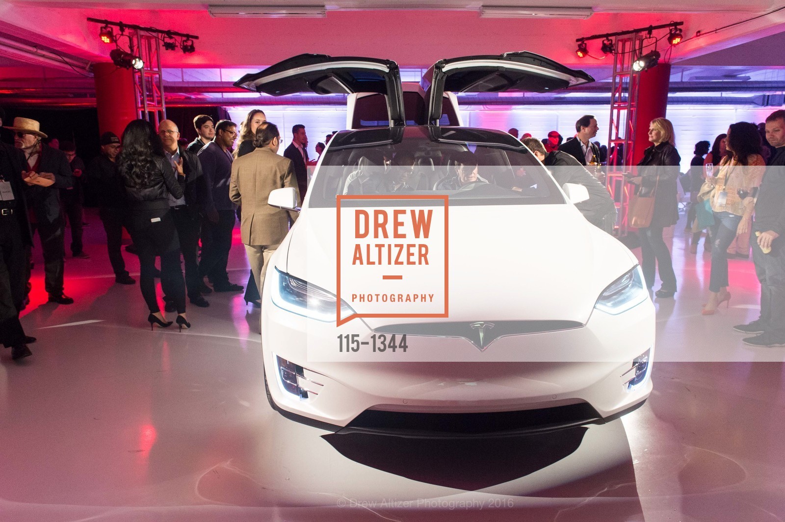 Atmosphere, Tesla San Francisco Store Opening VIP Event, 999 Van Ness Ave, San Francisco, CA 94109. 999 Van Ness Ave, San Francisco, CA 94109, August 9th, 2016, Photo #115-1344 Atmosphere, Photo #115-1344