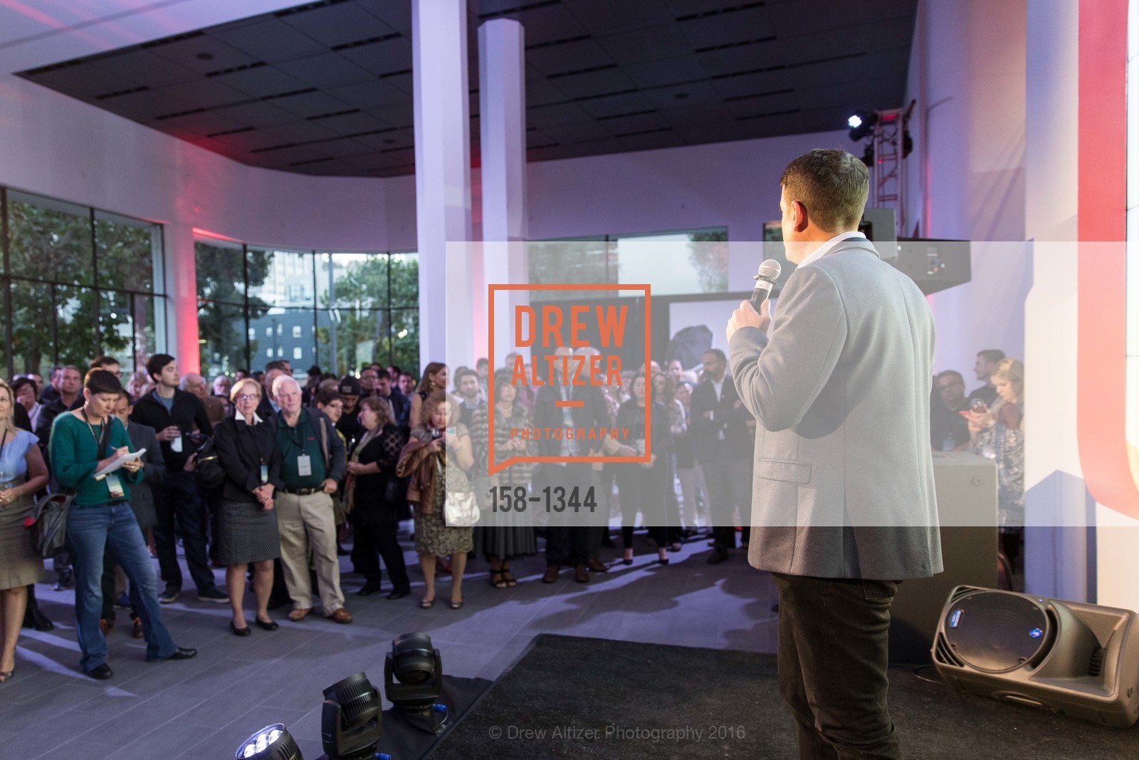 Atmosphere, Tesla San Francisco Store Opening VIP Event, 999 Van Ness Ave, San Francisco, CA 94109. 999 Van Ness Ave, San Francisco, CA 94109, August 9th, 2016, Photo #158-1344 Atmosphere, Photo #158-1344