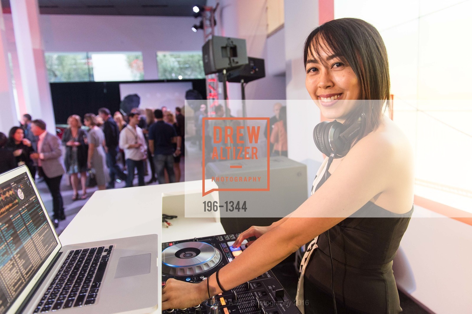 DJ Doctor T, Tesla San Francisco Store Opening VIP Event, 999 Van Ness Ave, San Francisco, CA 94109. 999 Van Ness Ave, San Francisco, CA 94109, August 9th, 2016, Photo #196-1344 DJ Doctor T, Photo #196-1344