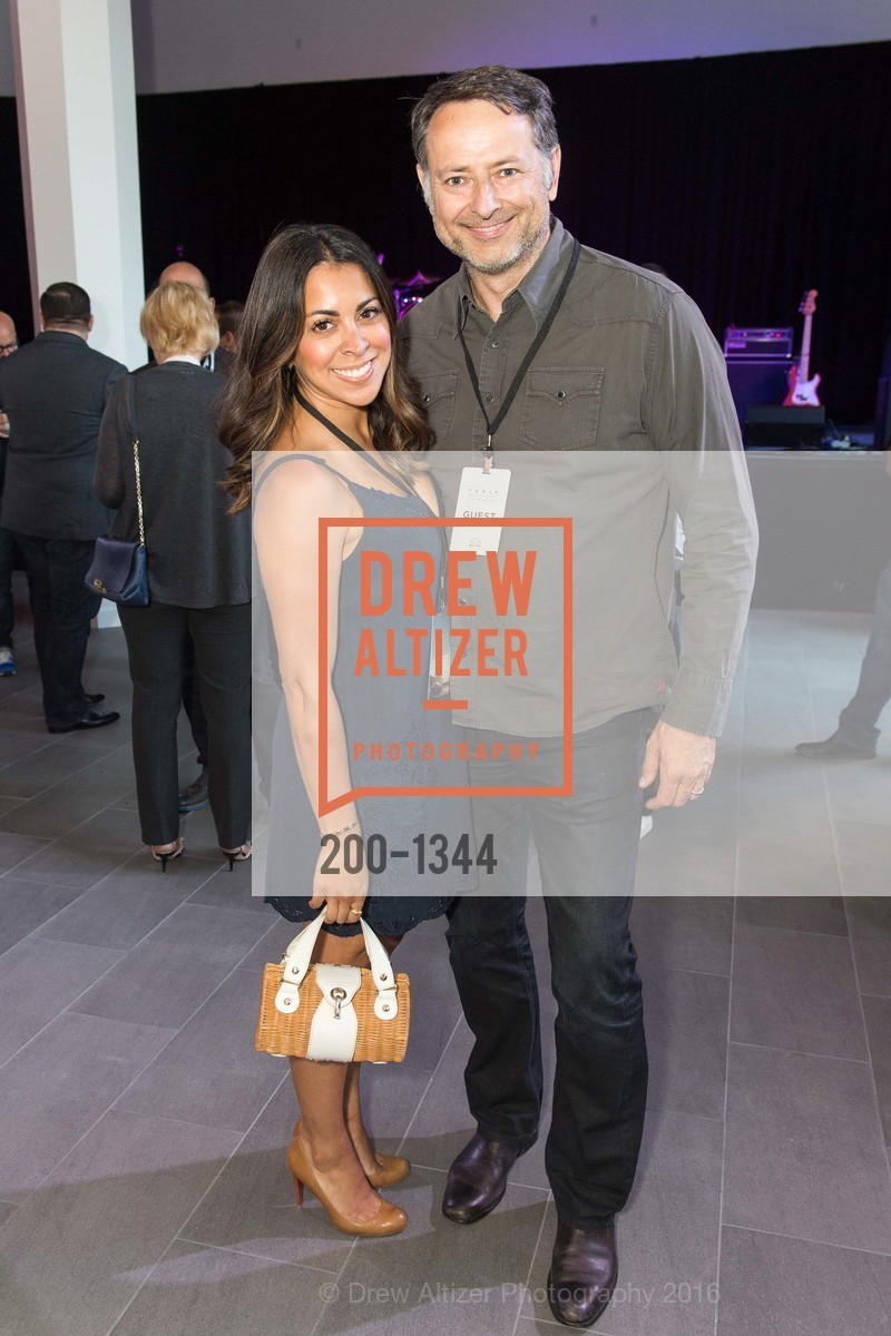 Kattya Breitenbach, Patrick Breitenbach, Tesla San Francisco Store Opening VIP Event, 999 Van Ness Ave, San Francisco, CA 94109. 999 Van Ness Ave, San Francisco, CA 94109, August 9th, 2016, Photo #200-1344 Kattya Breitenbach, Patrick Breitenbach, Photo #200-1344