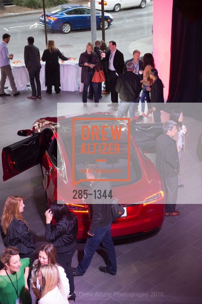 Atmosphere, Tesla San Francisco Store Opening VIP Event, 999 Van Ness Ave, San Francisco, CA 94109. 999 Van Ness Ave, San Francisco, CA 94109, August 9th, 2016, Photo #285-1344 Atmosphere, Photo #285-1344