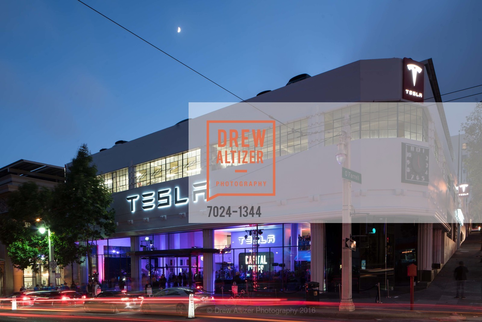Atmosphere, Tesla San Francisco Store Opening VIP Event, 999 Van Ness Ave, San Francisco, CA 94109. 999 Van Ness Ave, San Francisco, CA 94109, August 9th, 2016, Photo #7024-1344 Atmosphere, Photo #7024-1344