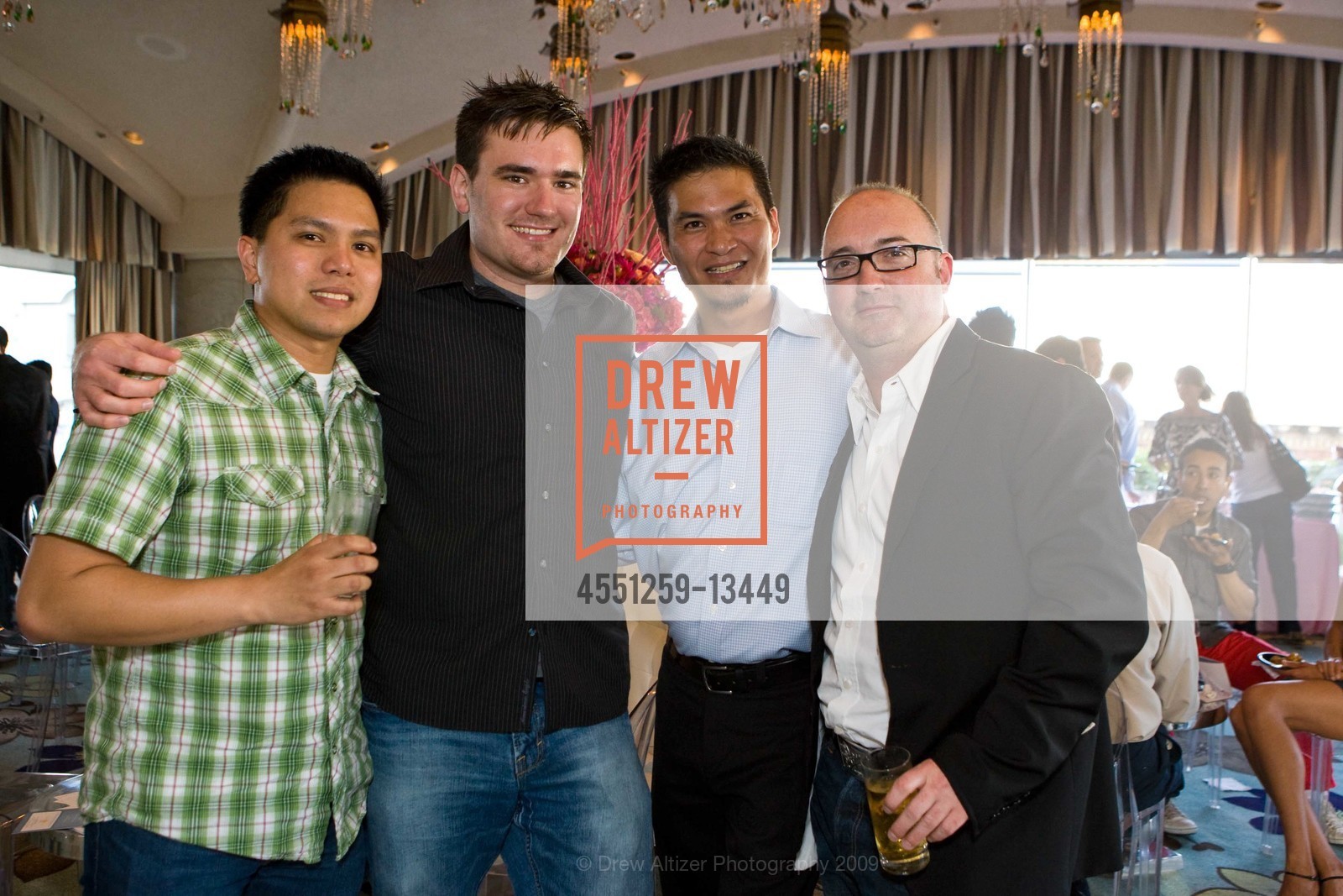 Wendell Yapana, John Dolucci, Ethan Pak, Stewart David, PG&E VIP Pride Party hosted by Mark Rhoades, US, June 24th, 2009, Photo #4551259-13449 Wendell Yapana, John Dolucci, Ethan Pak, Stewart David, Photo #4551259-13449
