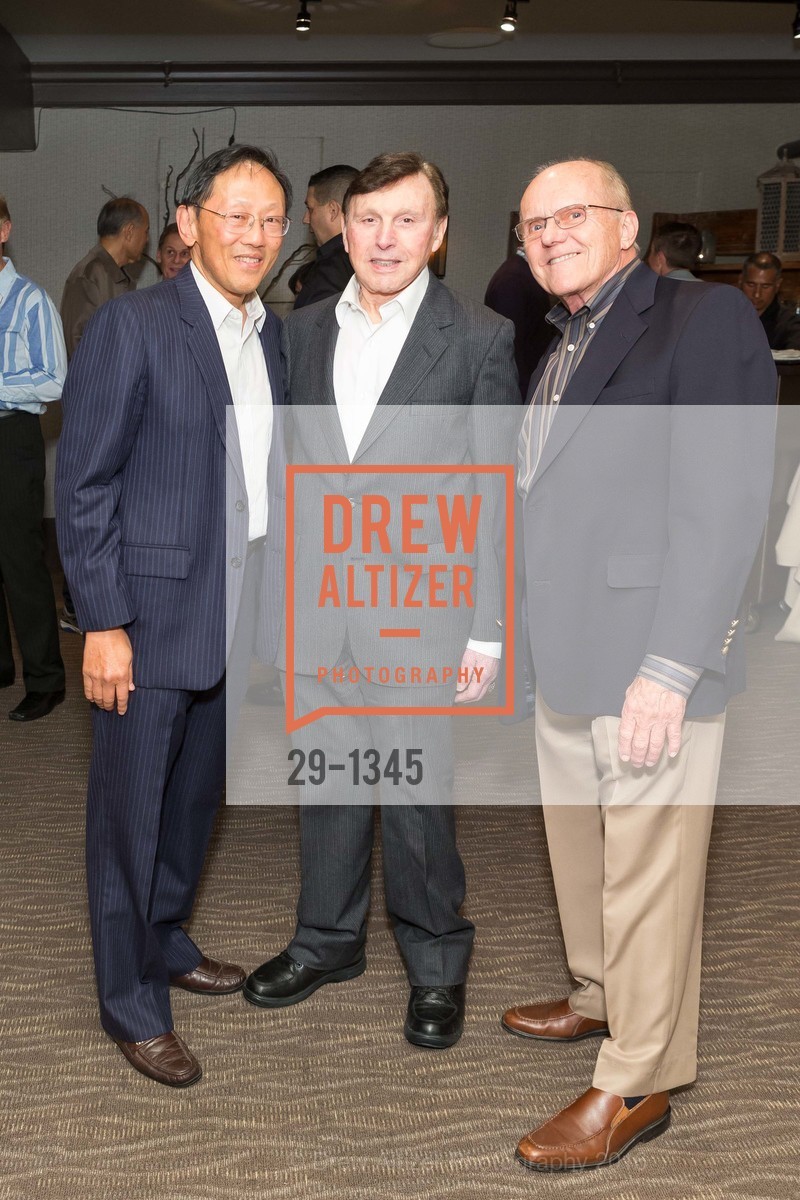 Jim Boey, Frank Stein, Bob Highsmith, REAF Underwriters Pre Gala Party with Lt. Governor Gavin Newsom, E&O Kitchen and Bar. 314 Sutter St, San Francisco, CA 94108, August 9th, 2016, Photo #29-1345 Jim Boey, Frank Stein, Bob Highsmith, Photo #29-1345