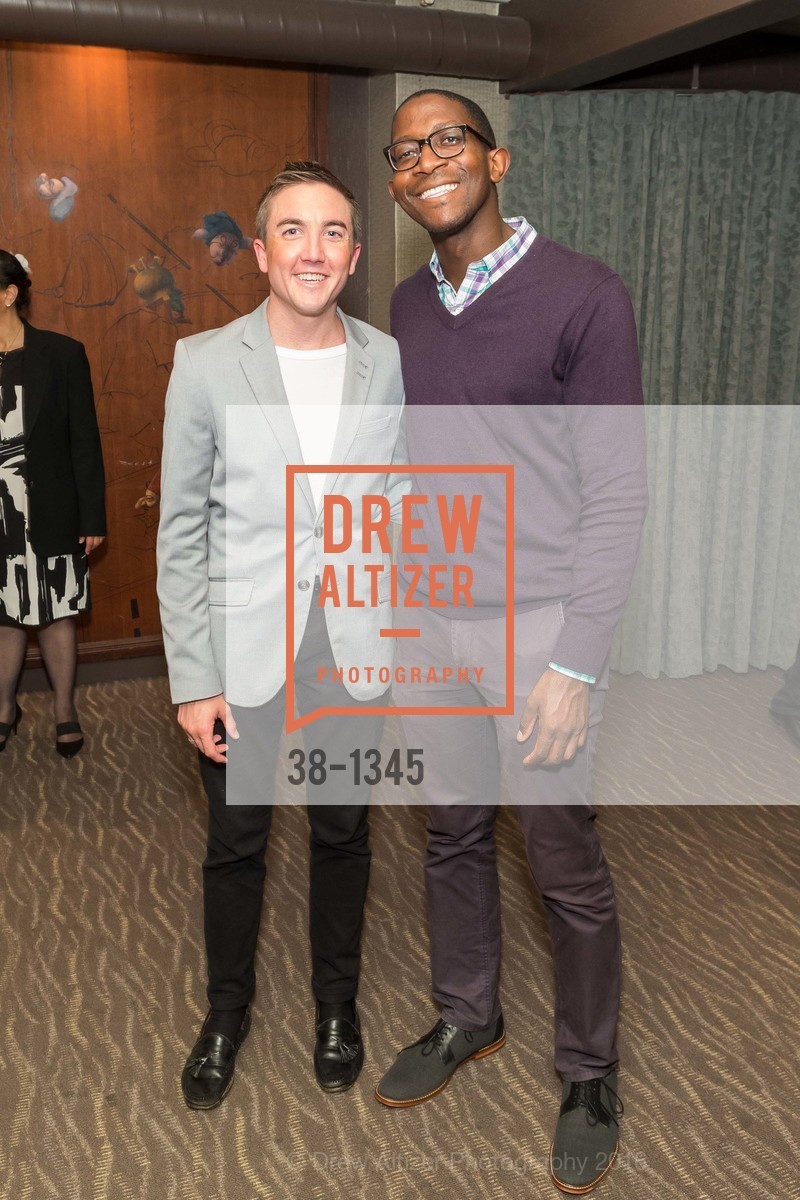 Robert Williams, Brandon Lawrence, REAF Underwriters Pre Gala Party with Lt. Governor Gavin Newsom, E&O Kitchen and Bar. 314 Sutter St, San Francisco, CA 94108, August 9th, 2016, Photo #38-1345 Robert Williams, Brandon Lawrence, Photo #38-1345
