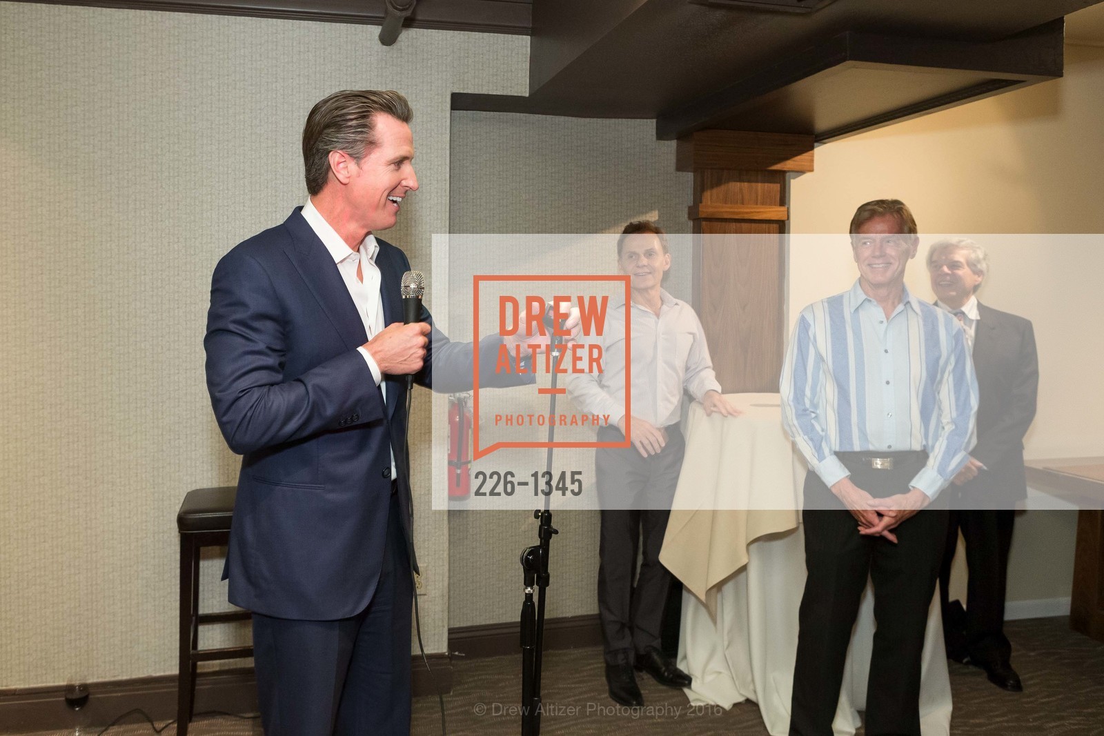 Gavin Newsom, REAF Underwriters Pre Gala Party with Lt. Governor Gavin Newsom, E&O Kitchen and Bar. 314 Sutter St, San Francisco, CA 94108, August 9th, 2016, Photo #226-1345 Gavin Newsom, Photo #226-1345