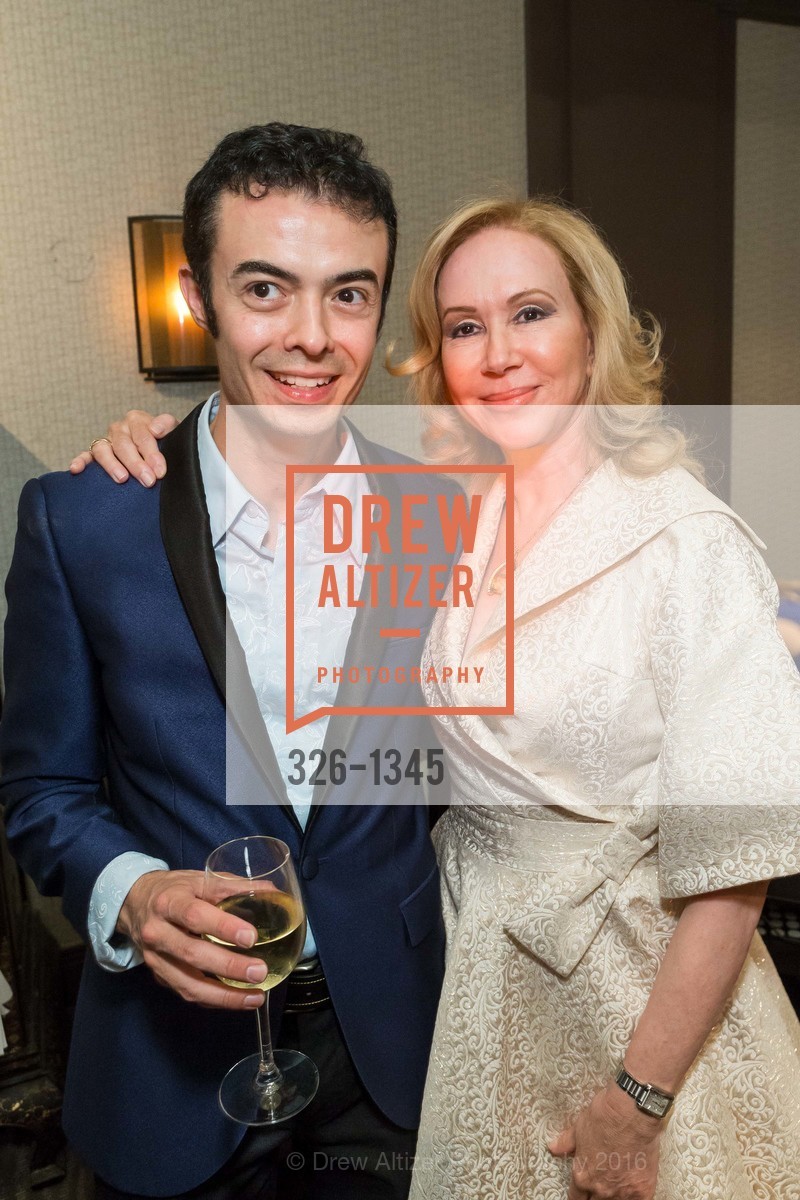 Orkut Buyukkokten, Sophie Azouaou, REAF Underwriters Pre Gala Party with Lt. Governor Gavin Newsom, E&O Kitchen and Bar. 314 Sutter St, San Francisco, CA 94108, August 9th, 2016, Photo #326-1345 Orkut Buyukkokten, Sophie Azouaou, Photo #326-1345