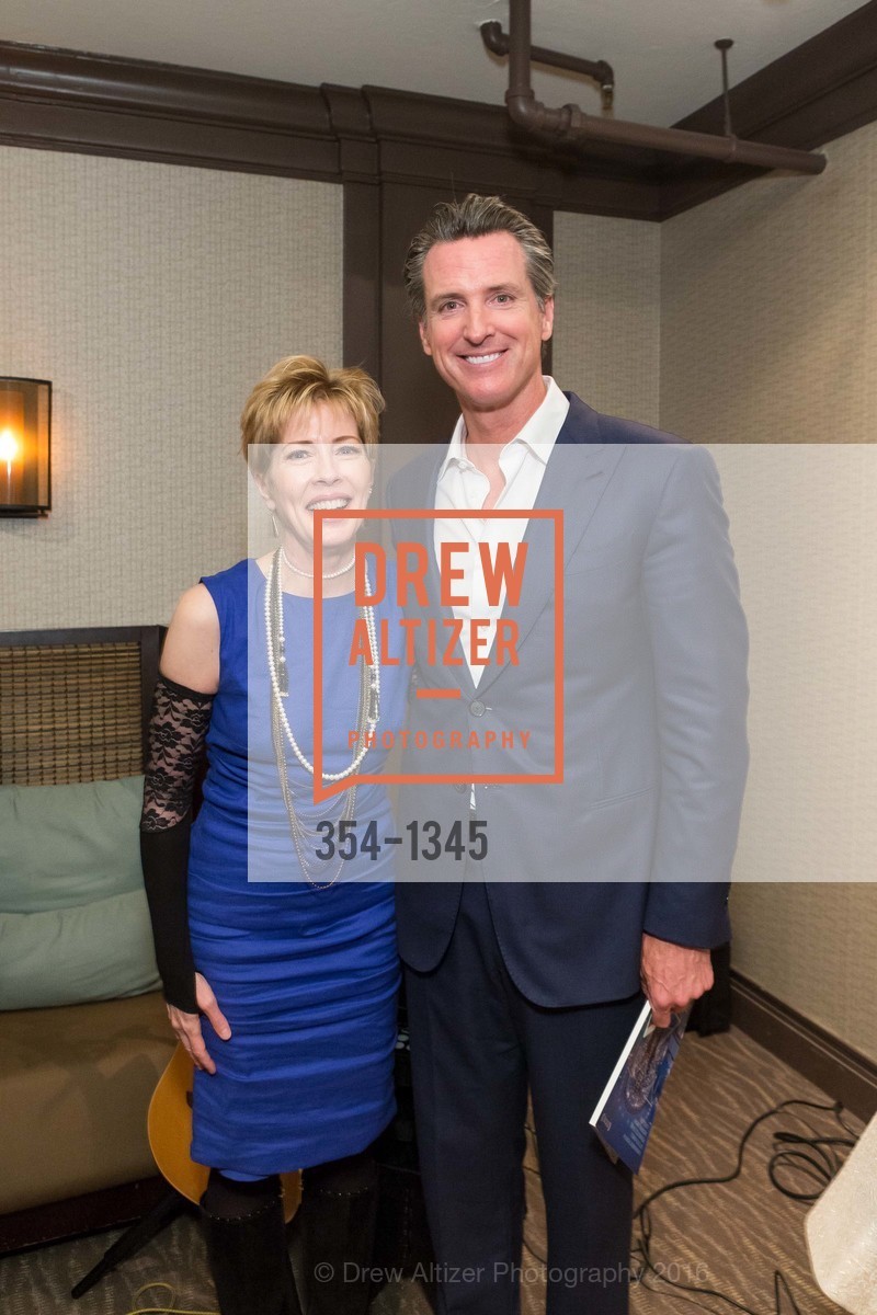 Sony Holland, Gavin Newsom, REAF Underwriters Pre Gala Party with Lt. Governor Gavin Newsom, E&O Kitchen and Bar. 314 Sutter St, San Francisco, CA 94108, August 9th, 2016, Photo #354-1345 Sony Holland, Gavin Newsom, Photo #354-1345