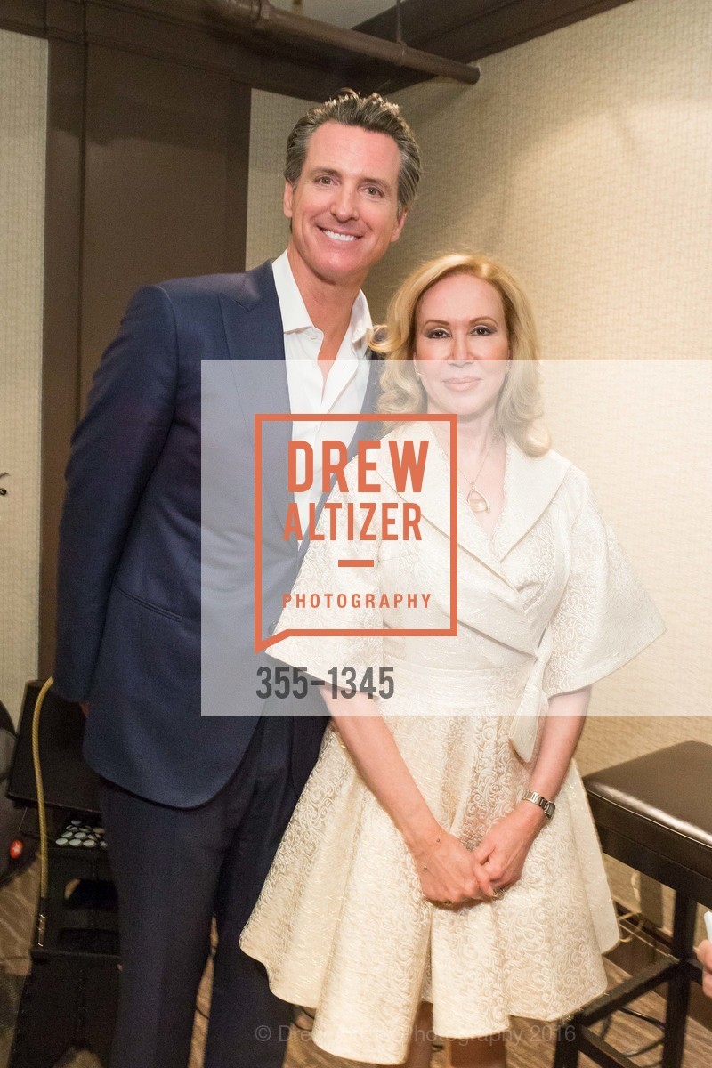 Gavin Newsom, Sophie Azouaou, REAF Underwriters Pre Gala Party with Lt. Governor Gavin Newsom, E&O Kitchen and Bar. 314 Sutter St, San Francisco, CA 94108, August 9th, 2016, Photo #355-1345 Gavin Newsom, Sophie Azouaou, Photo #355-1345