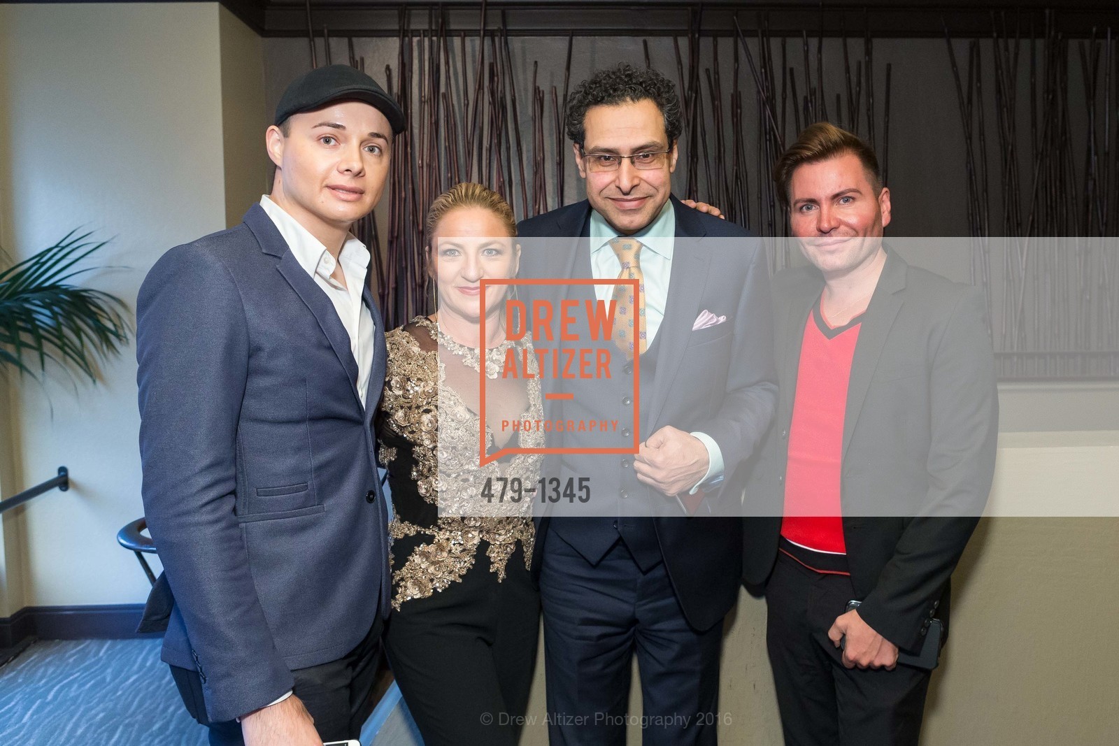 Umberto Garibay, Ana Ortega, Ronnie Osorio, REAF Underwriters Pre Gala Party with Lt. Governor Gavin Newsom, E&O Kitchen and Bar. 314 Sutter St, San Francisco, CA 94108, August 9th, 2016, Photo #479-1345 Umberto Garibay, Ana Ortega, Ronnie Osorio, Photo #479-1345