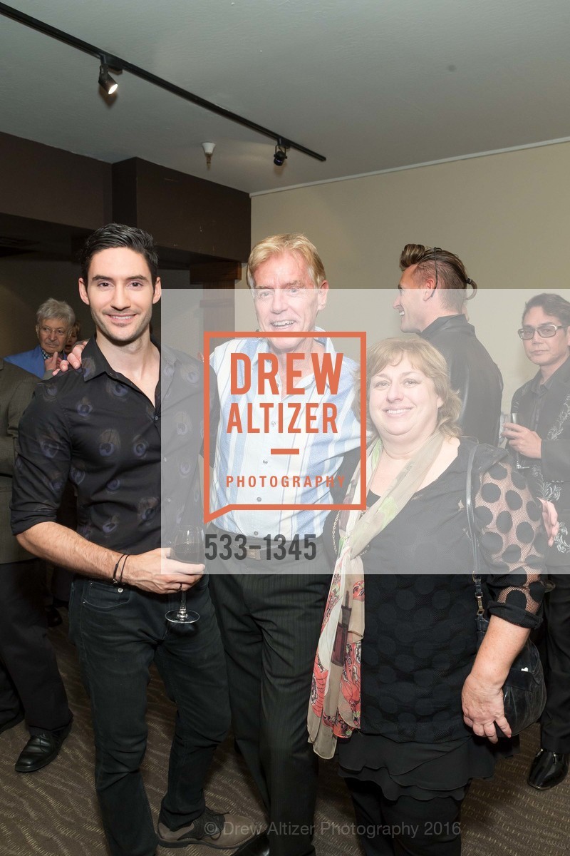 Nicholas Bettinger, Ken Henderson, Esfir Schrayber, REAF Underwriters Pre Gala Party with Lt. Governor Gavin Newsom, E&O Kitchen and Bar. 314 Sutter St, San Francisco, CA 94108, August 9th, 2016, Photo #533-1345 Nicholas Bettinger, Ken Henderson, Esfir Schrayber, Photo #533-1345