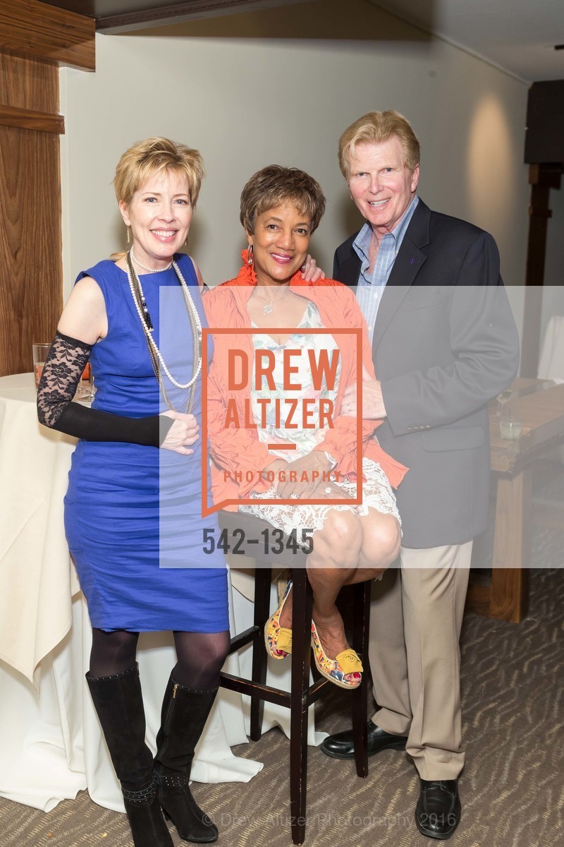 Sony Holland, Carol Batte, Ron Buckhammer, REAF Underwriters Pre Gala Party with Lt. Governor Gavin Newsom, E&O Kitchen and Bar. 314 Sutter St, San Francisco, CA 94108, August 9th, 2016, Photo #542-1345 Sony Holland, Carol Batte, Ron Buckhammer, Photo #542-1345
