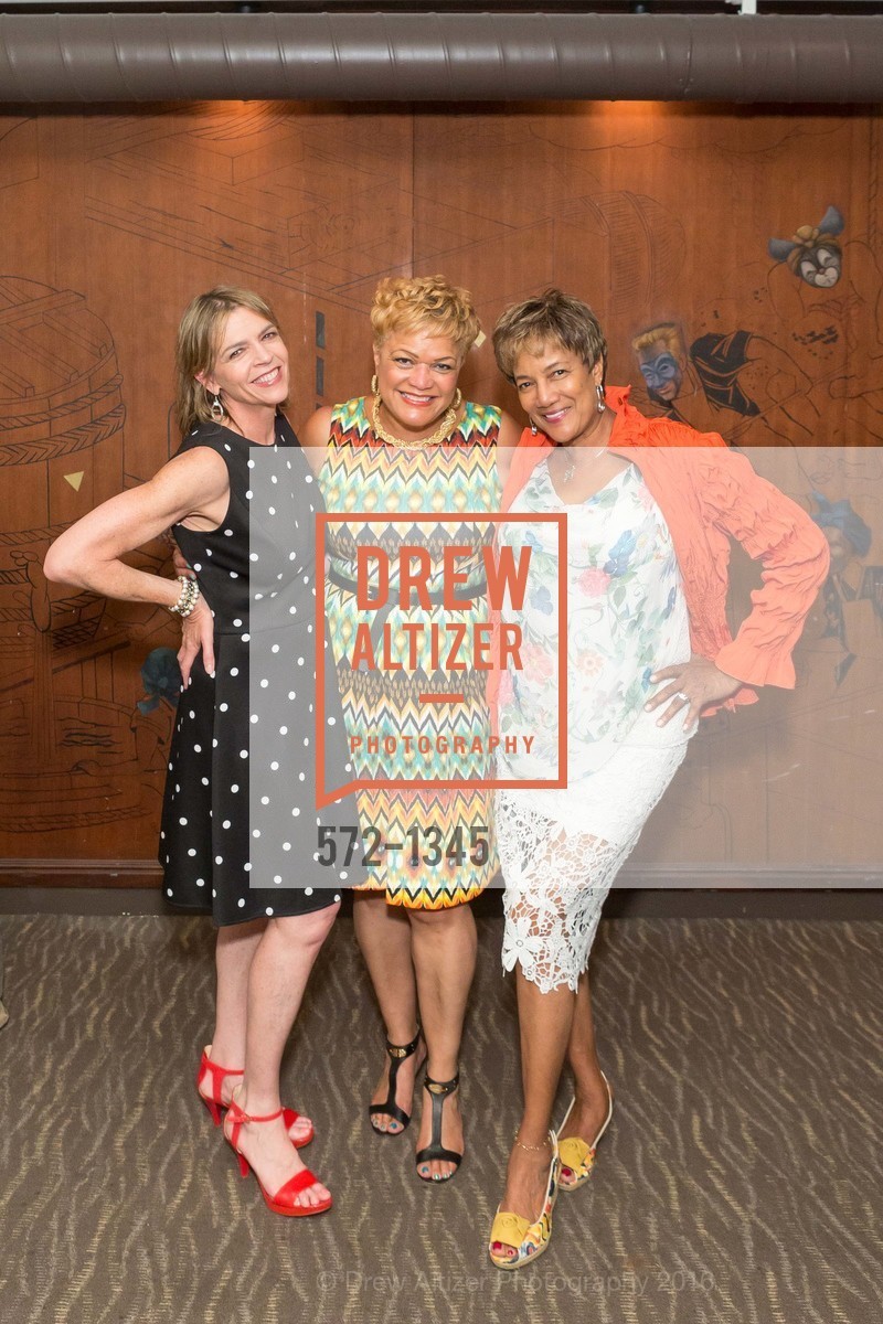 Beth Schnitzer, LaTonya Lawson, Carol Batte, REAF Underwriters Pre Gala Party with Lt. Governor Gavin Newsom, E&O Kitchen and Bar. 314 Sutter St, San Francisco, CA 94108, August 9th, 2016, Photo #572-1345 Beth Schnitzer, LaTonya Lawson, Carol Batte, Photo #572-1345