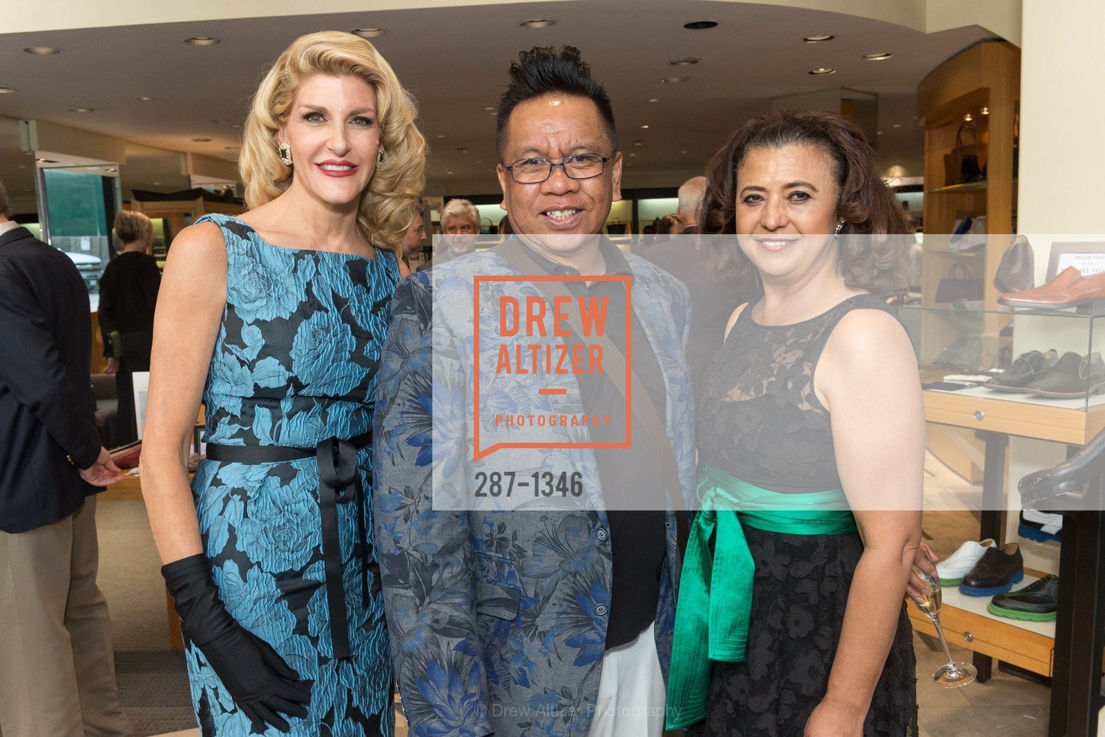 Karen Caldwell, Eddie Cotillon, Ana Morales, Fashion Fights Arthritis - Launch Party, JAKE. 619 Sansome St, San Francisco, CA 94111, Photo #287-1346 Karen Caldwell, Eddie Cotillon, Ana Morales, Photo #287-1346