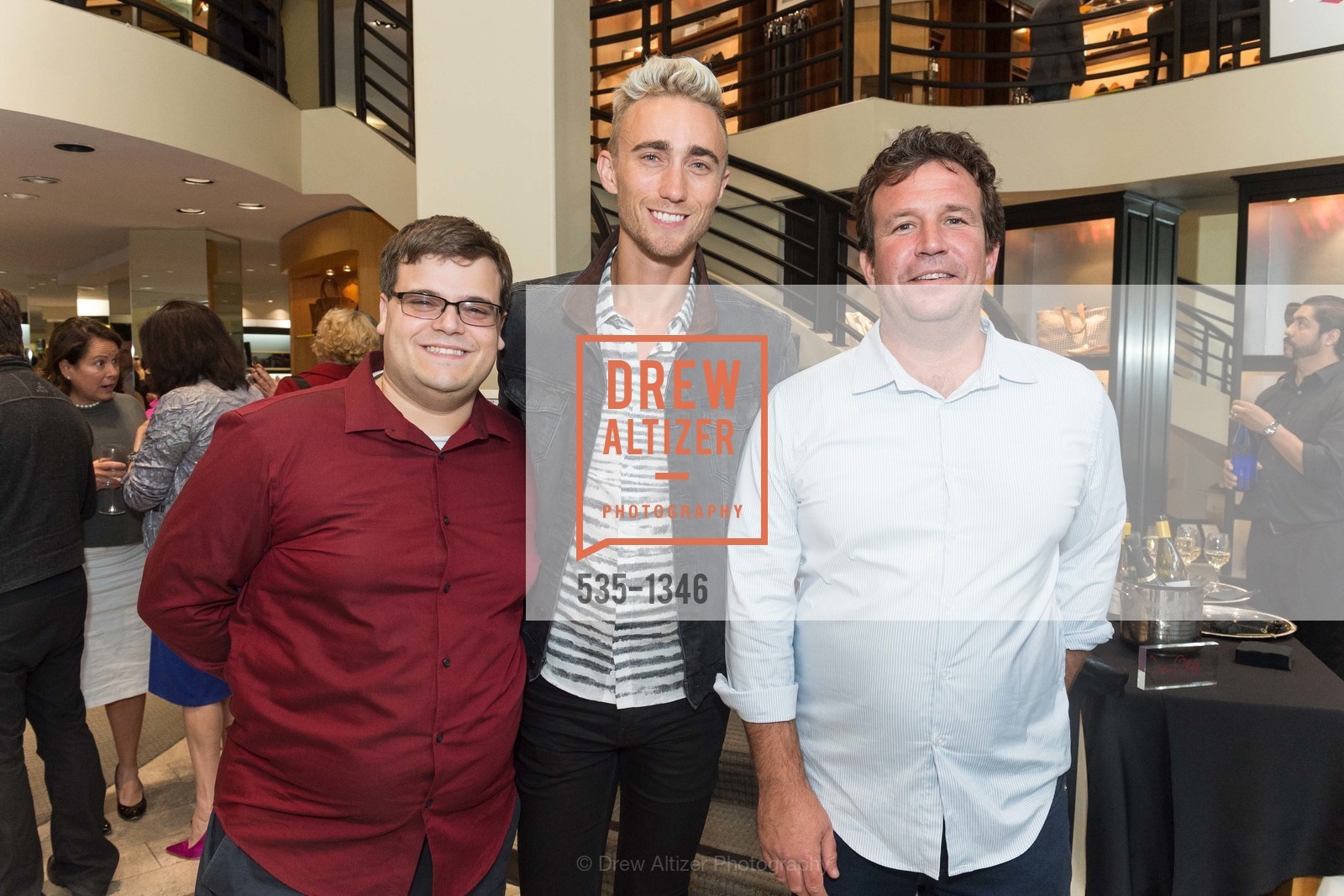 Jonathan Fearn, Robert Coverdell, Scott White, Fashion Fights Arthritis - Launch Party, JAKE. 619 Sansome St, San Francisco, CA 94111, Photo #535-1346 Jonathan Fearn, Robert Coverdell, Scott White, Photo #535-1346
