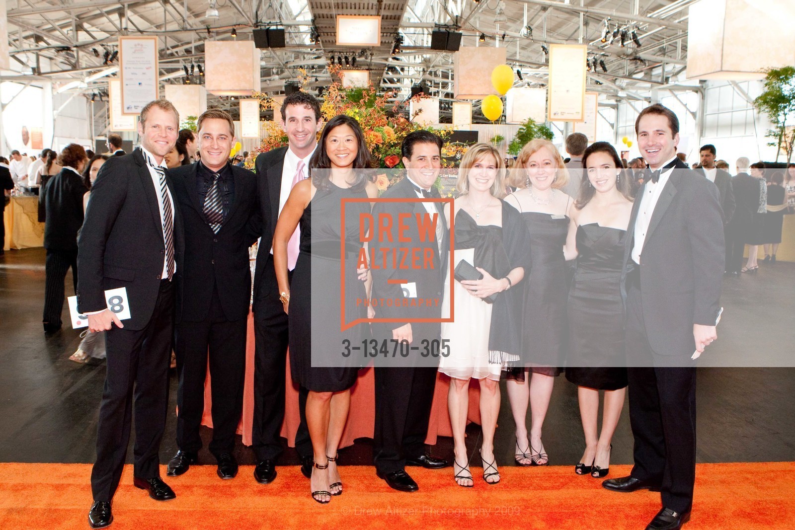 Brad Lande, Sean Livingston, Scott Connors, Christine Leong, Brian Carr, Amy Carr, Cindy Black, Stephanie Stone, Rick Stone, MEALS ON WHEELS of San Francisco's 22nd annual Star Chefs and Vintners Gala, US, May 19th, 2009, Photo #3-13470-305 Brad Lande, Sean Livingston, Scott Connors, Christine Leong, Brian Carr, Amy Carr, Cindy Black, Stephanie Stone, Rick Stone, Photo #3-13470-305